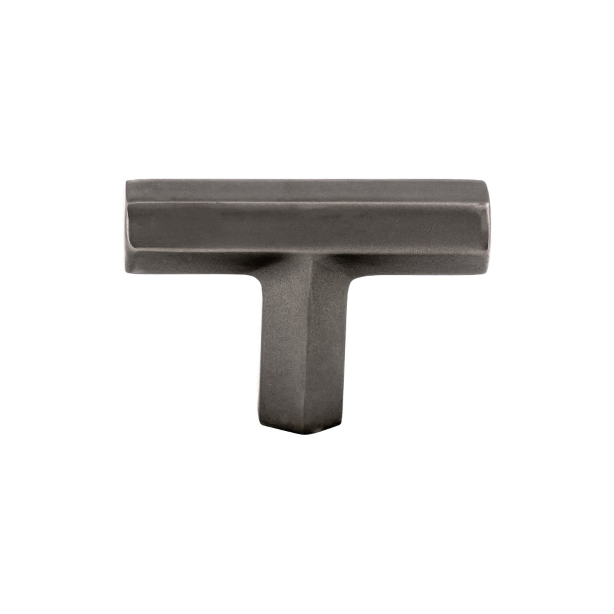Lydia 1 3/4" Length Geometric Knob - Ash Gray