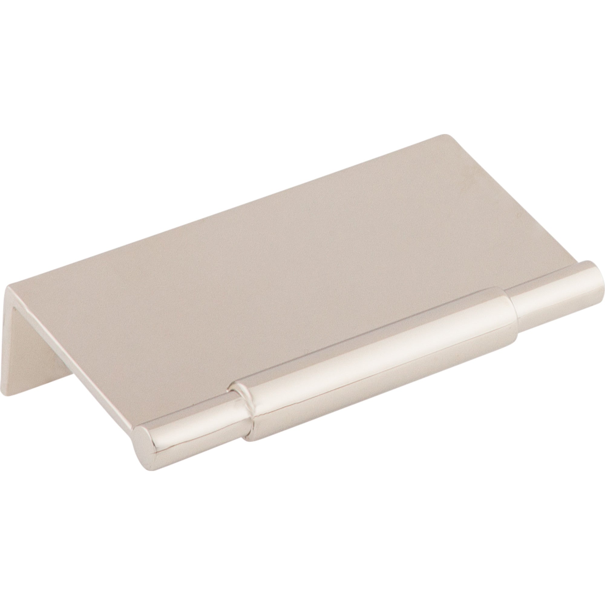 Crestview 2" Center to Center Finger Pull - Polished Nickel