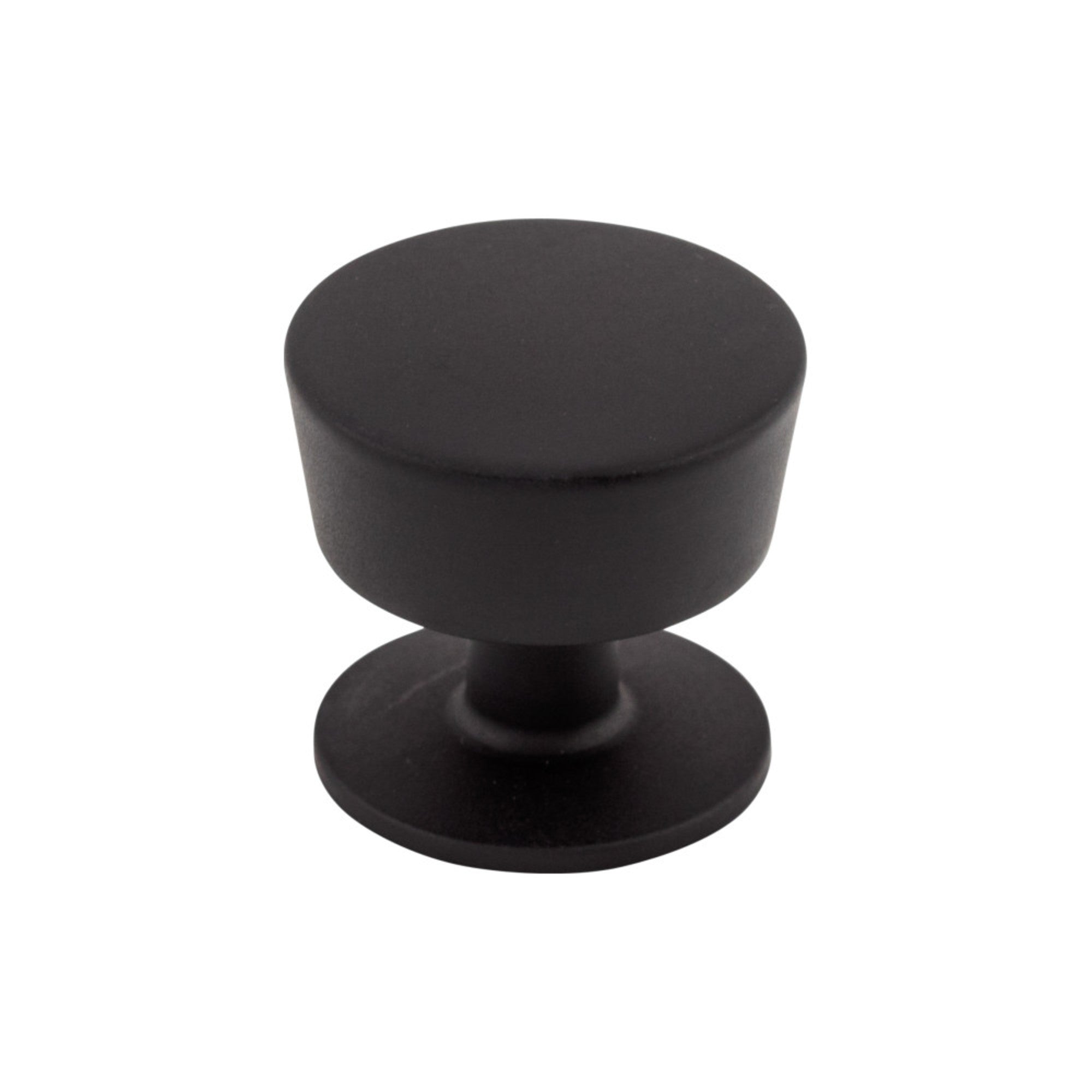 Essex Round Knob - Flat Black