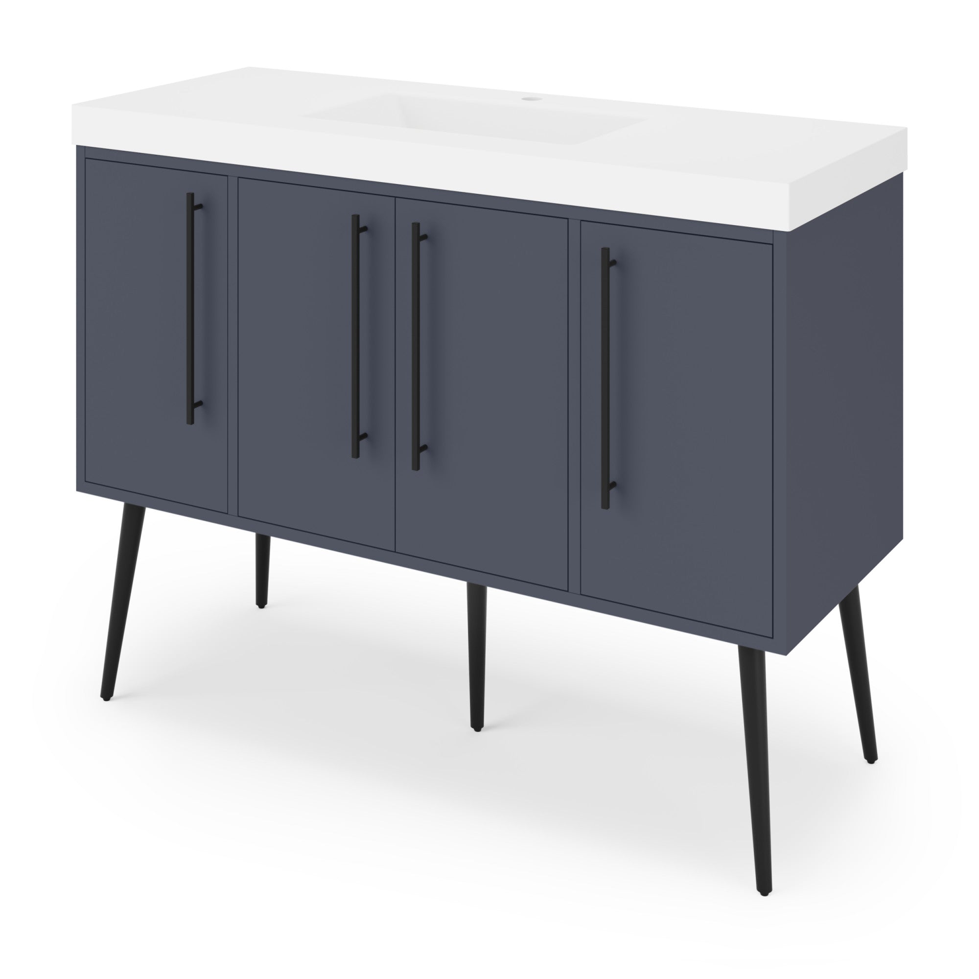 48" Tempest Vanity – Blue Steel