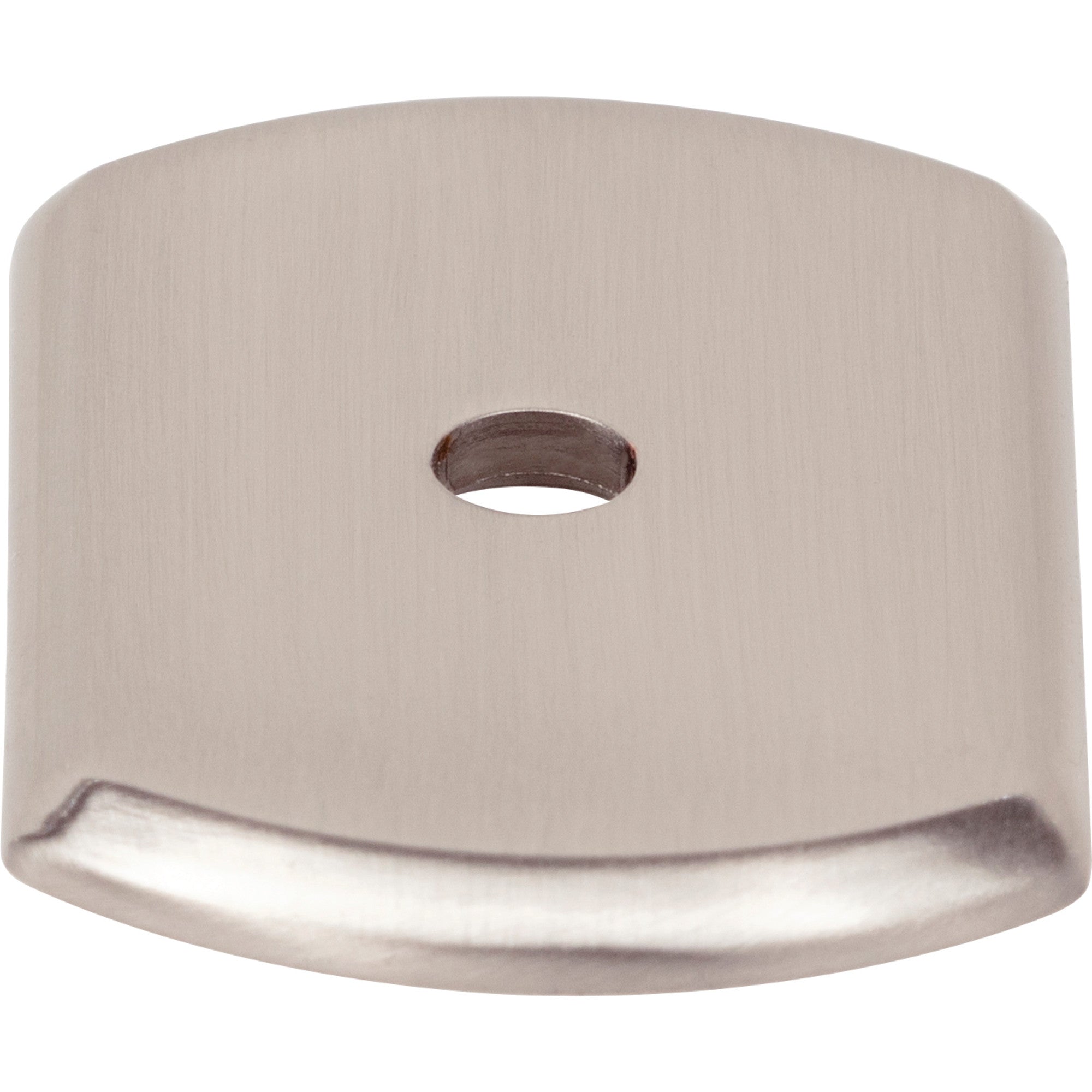 Wescott Knob Backplate - Brushed Satin Nickel
