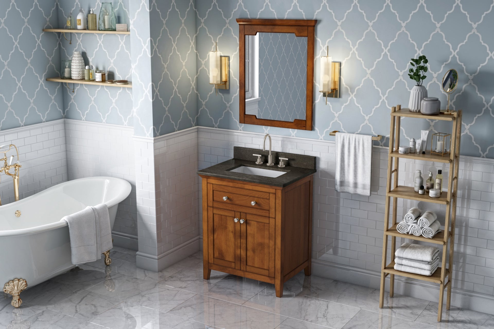 30" Chatham Vanity – Chocolate