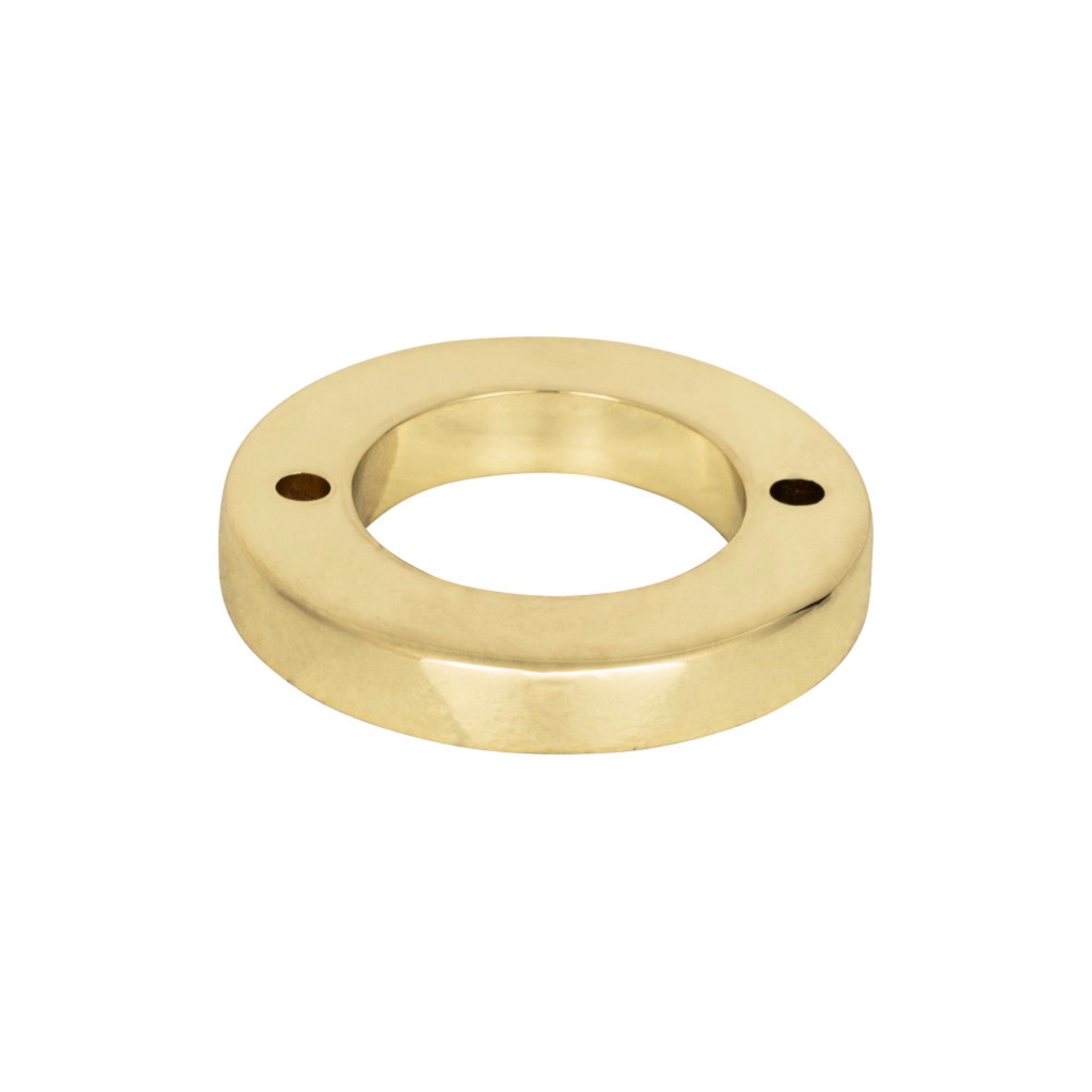 Tableau Round 1 7/16" Center to Center Pull Backplate - French Gold