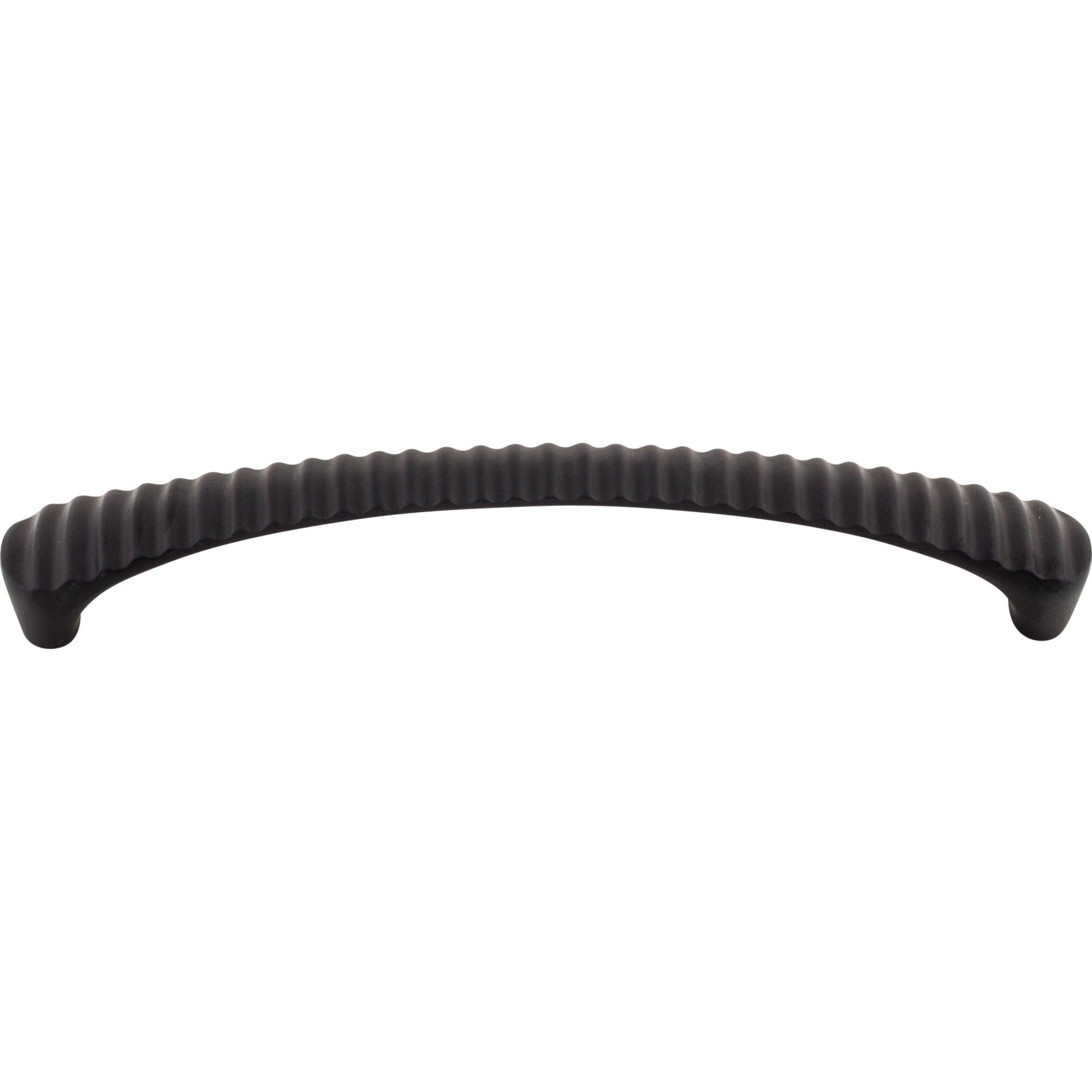 Grooved Bar Pull - Flat Black