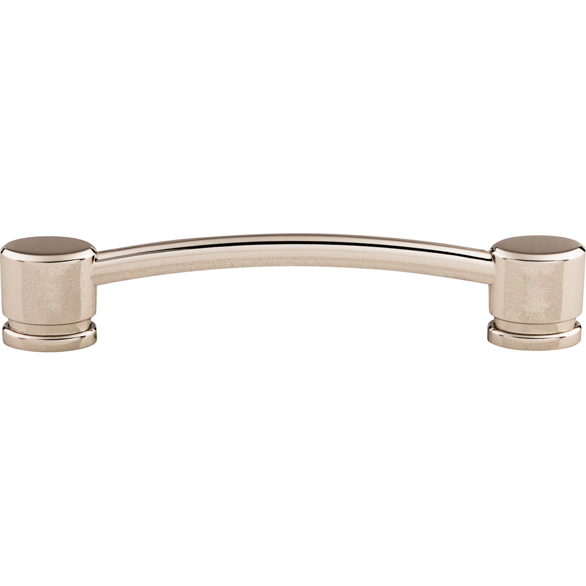 Oval Thin Bar Pull - Polished Nickel