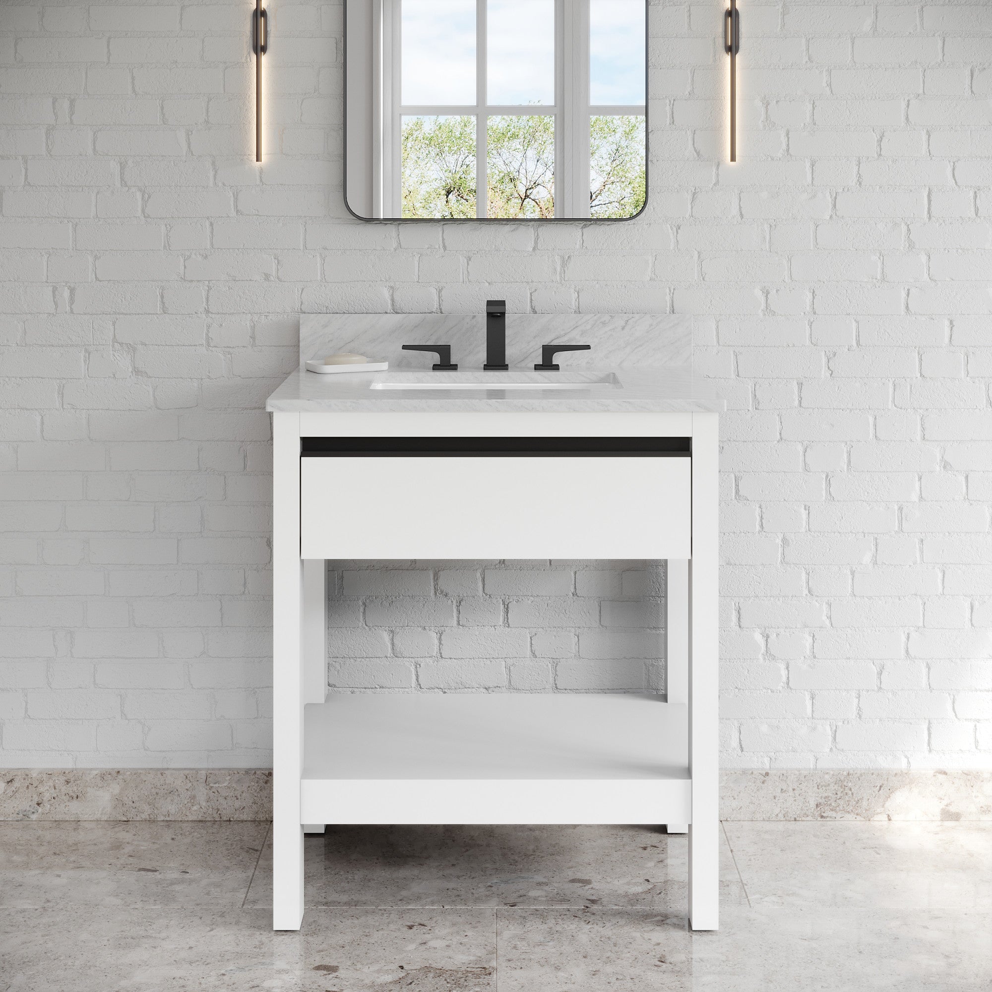 30" Jubilee Vanity – White