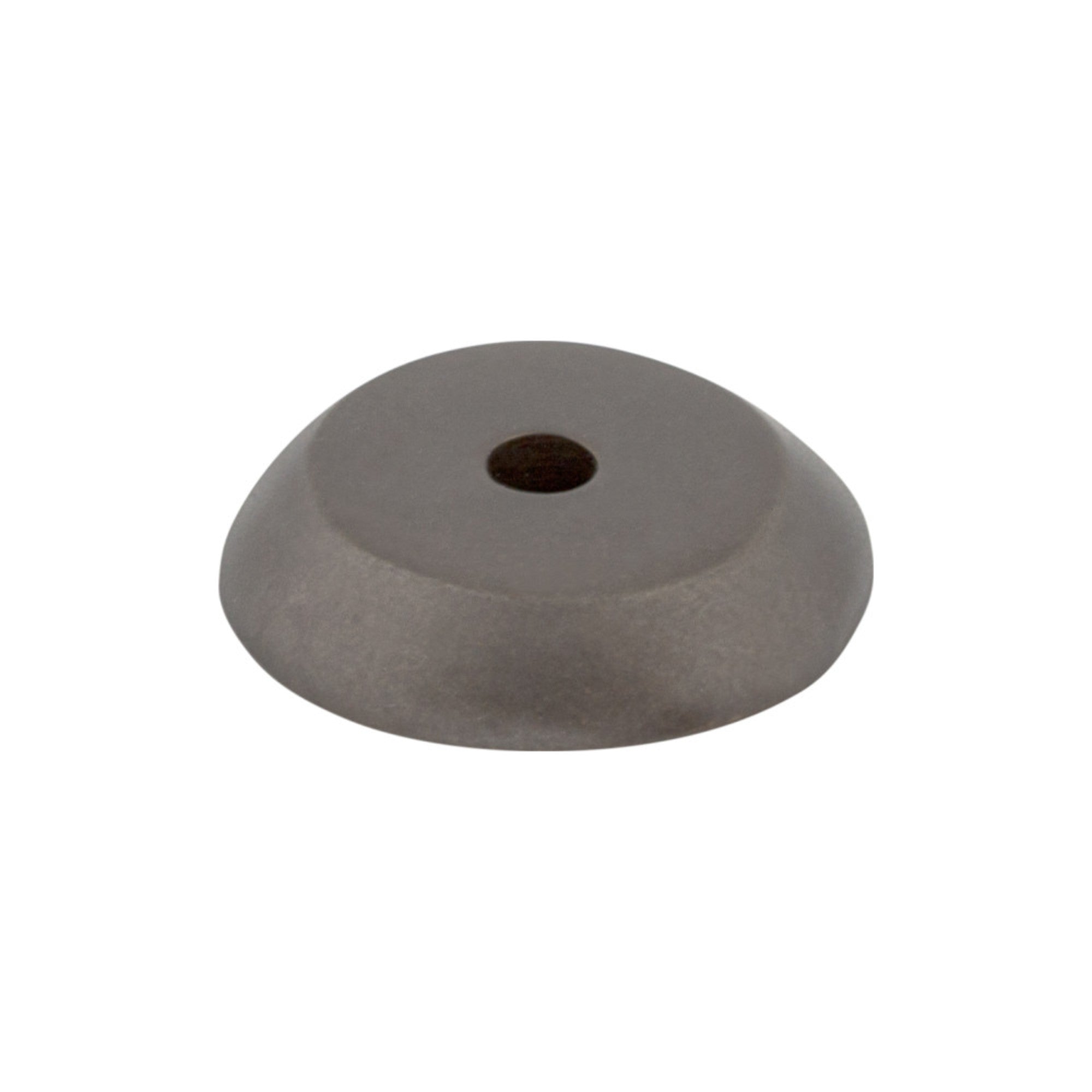 Aspen Round Knob Backplate - Medium Bronze