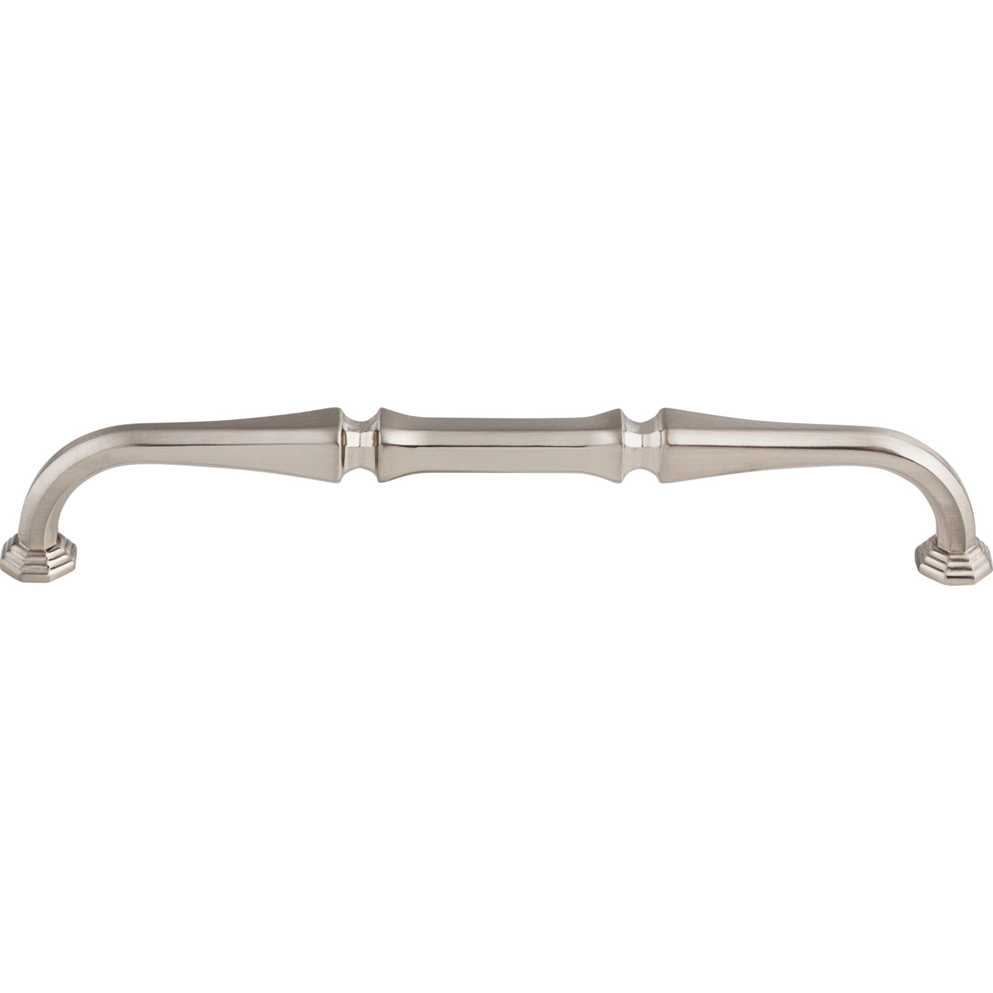 Chalet 7" Center to Center Bar Pull - Brushed Satin Nickel