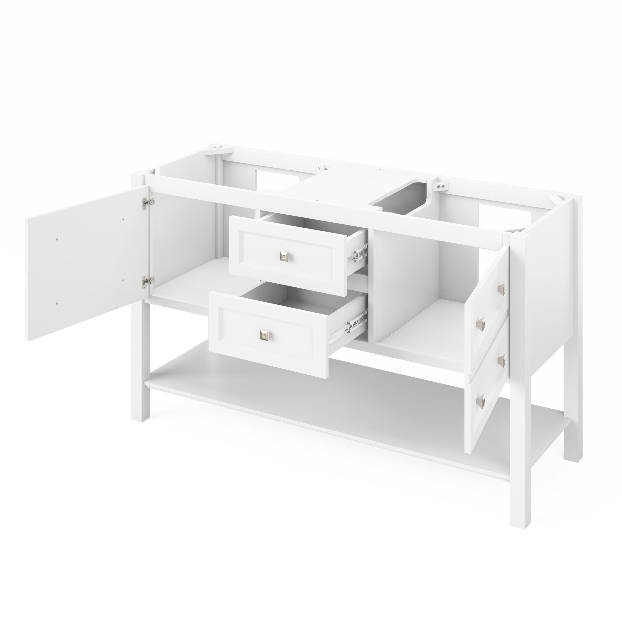 60" Adler Vanity – Double Bowl – Black