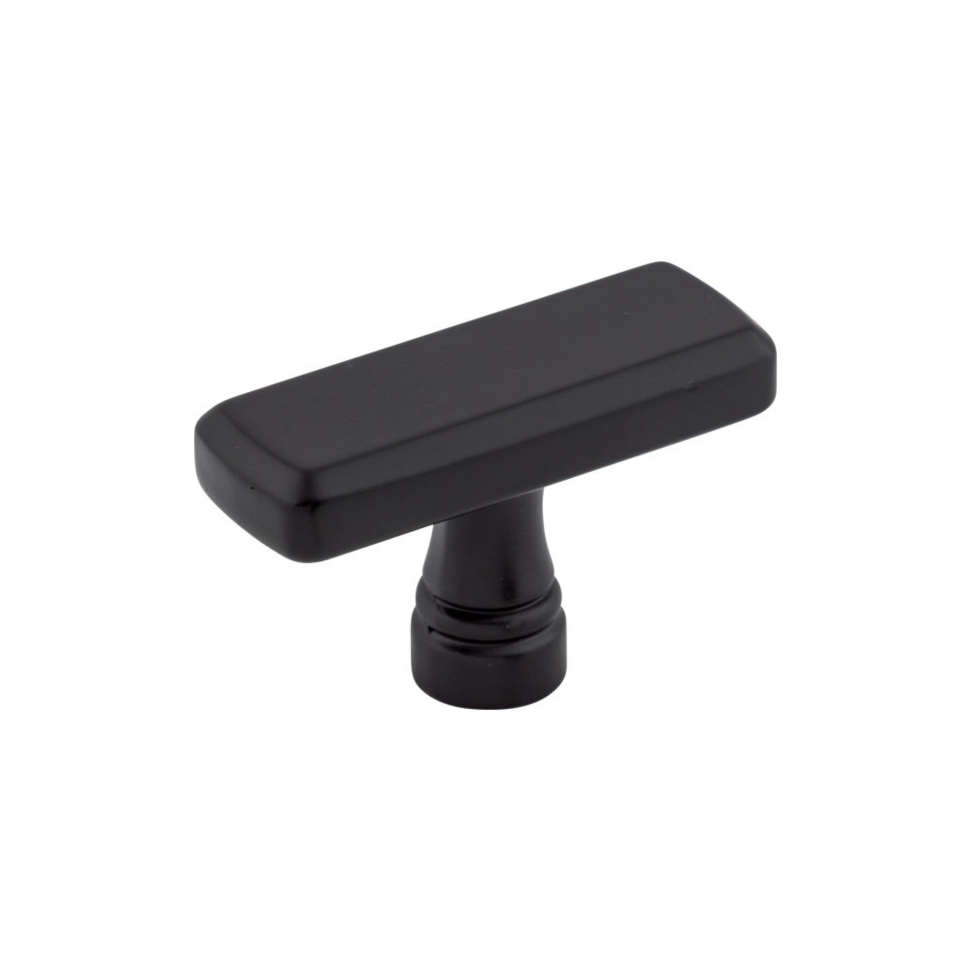 Kingsbridge 1 7/8" Length Rectangle Knob - Flat Black