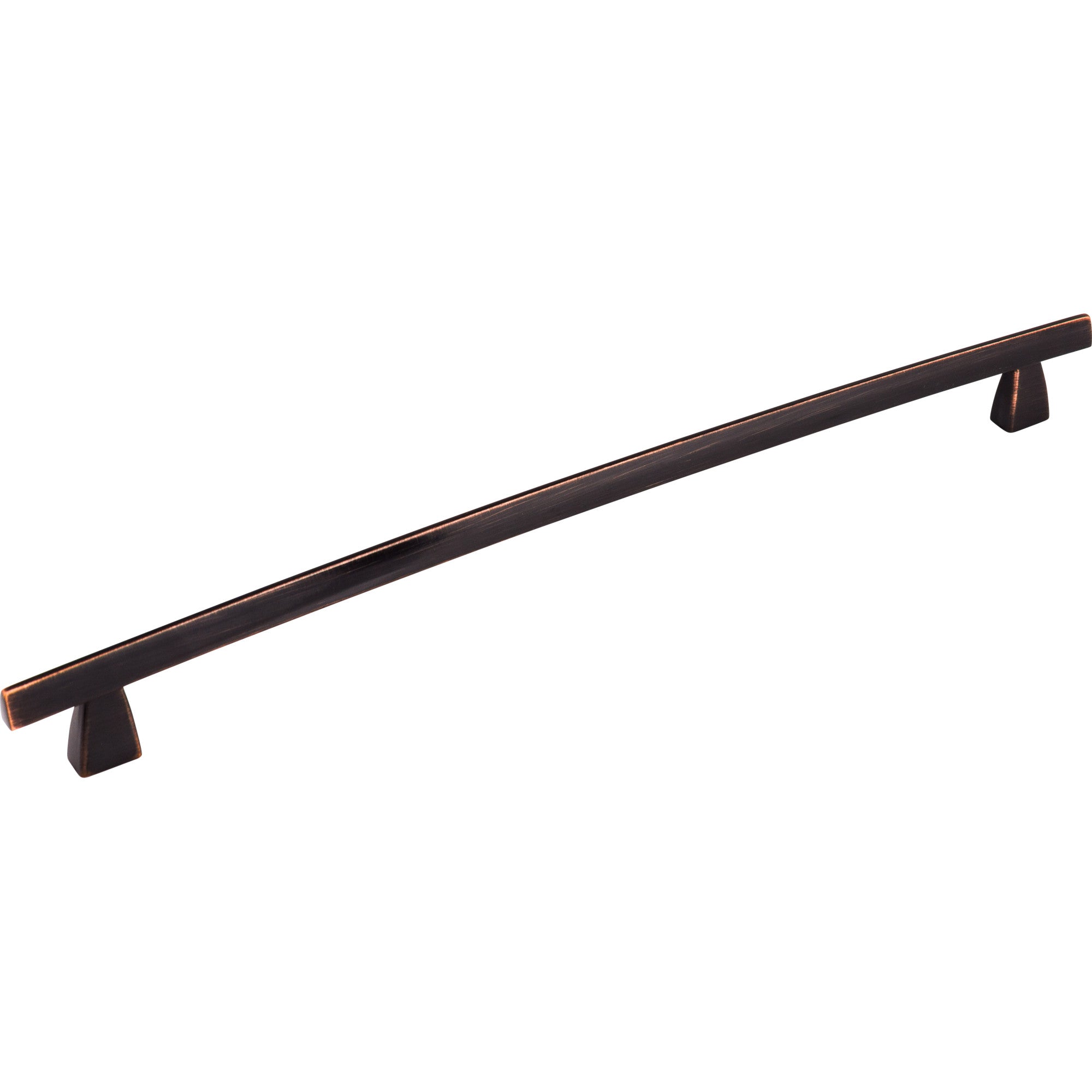 Arched 12" Center to Center Bar Pull - Tuscan Bronze