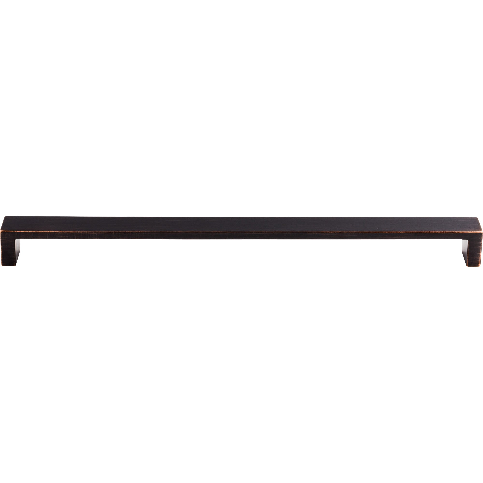 Modern Metro 12" Center to Center Bar Pull - Tuscan Bronze