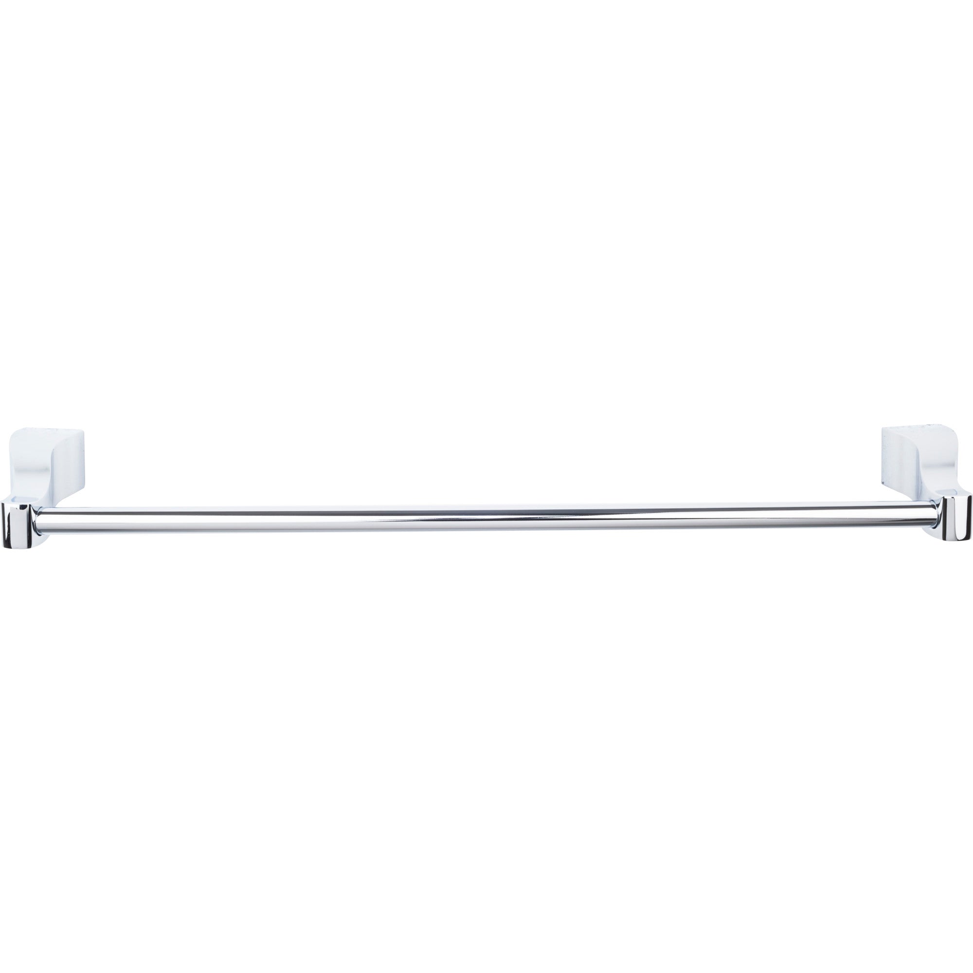 Aqua Single 25 1/4" Wall Mounted Towel Bar - Polished Chrome
