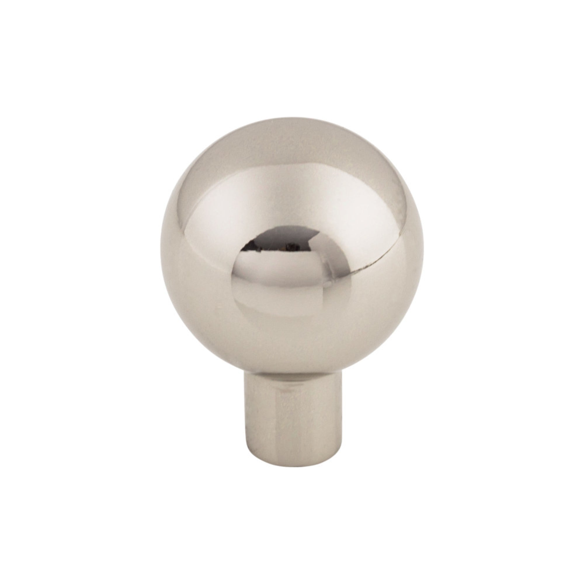 Brookline Round Knob - Polished Nickel