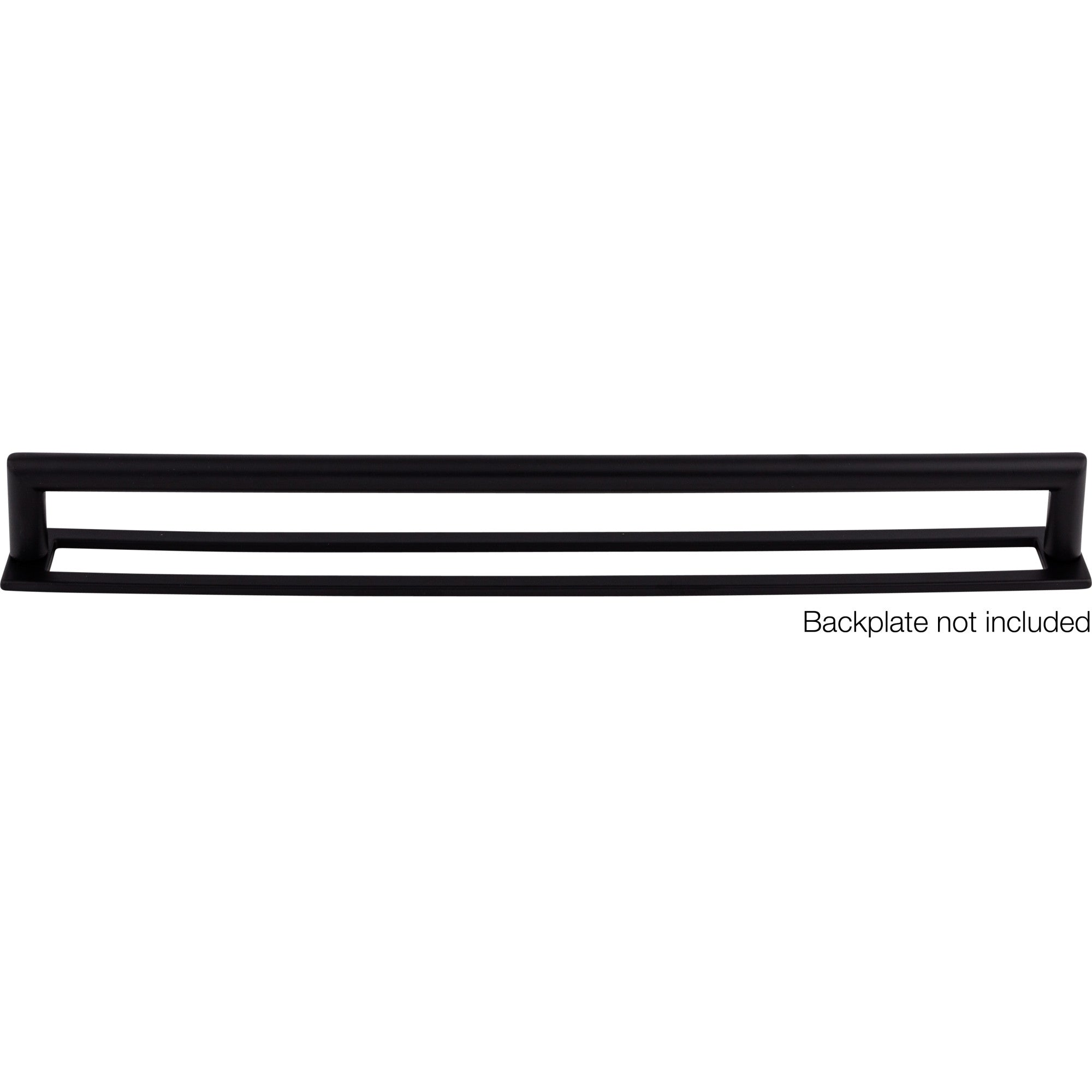 Kinney 12" Center to Center Bar Pull - Flat Black