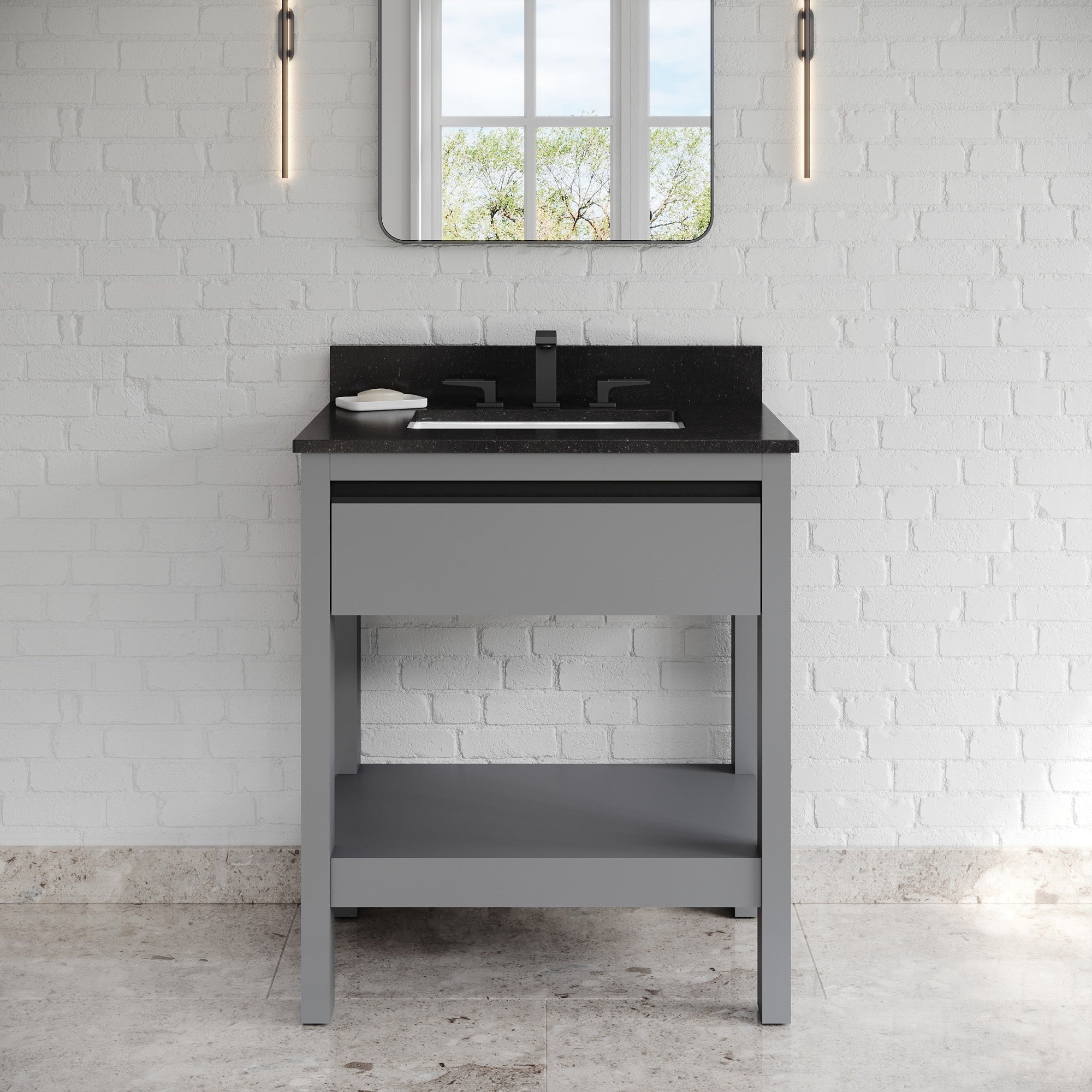 30" Jubilee Vanity – Grey