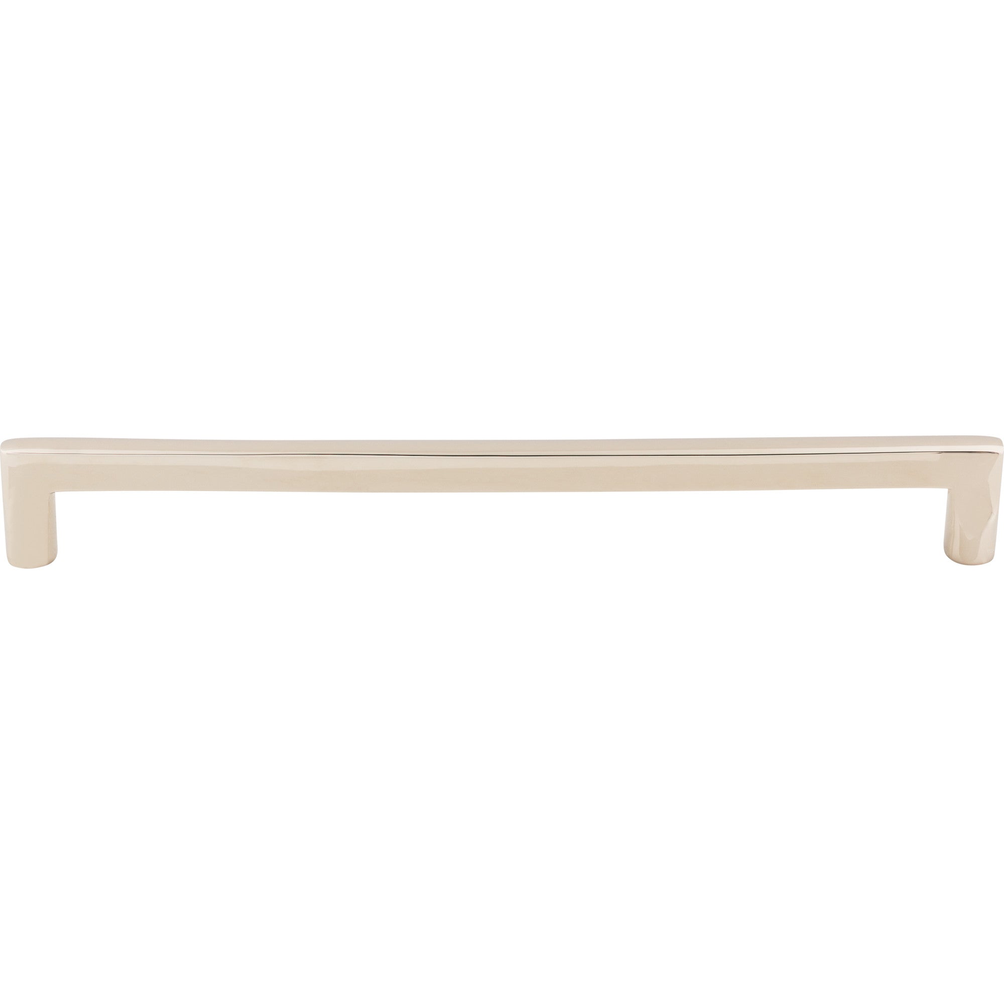 Aspen II Flat Sided 12" Center to Center Appliance Pull - Polished Nickel