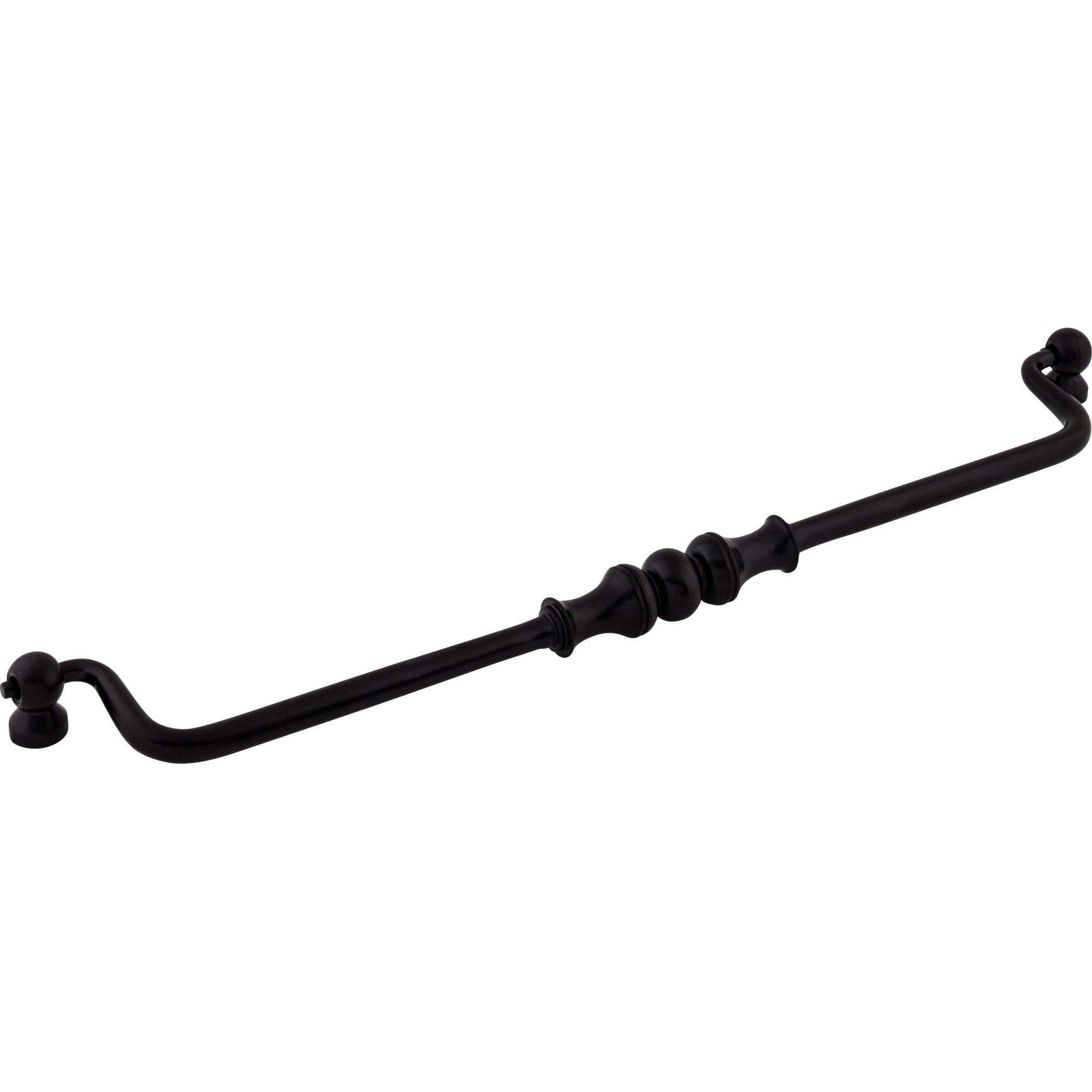 Orne 12" Center to Center Drop Handle - Patina Black