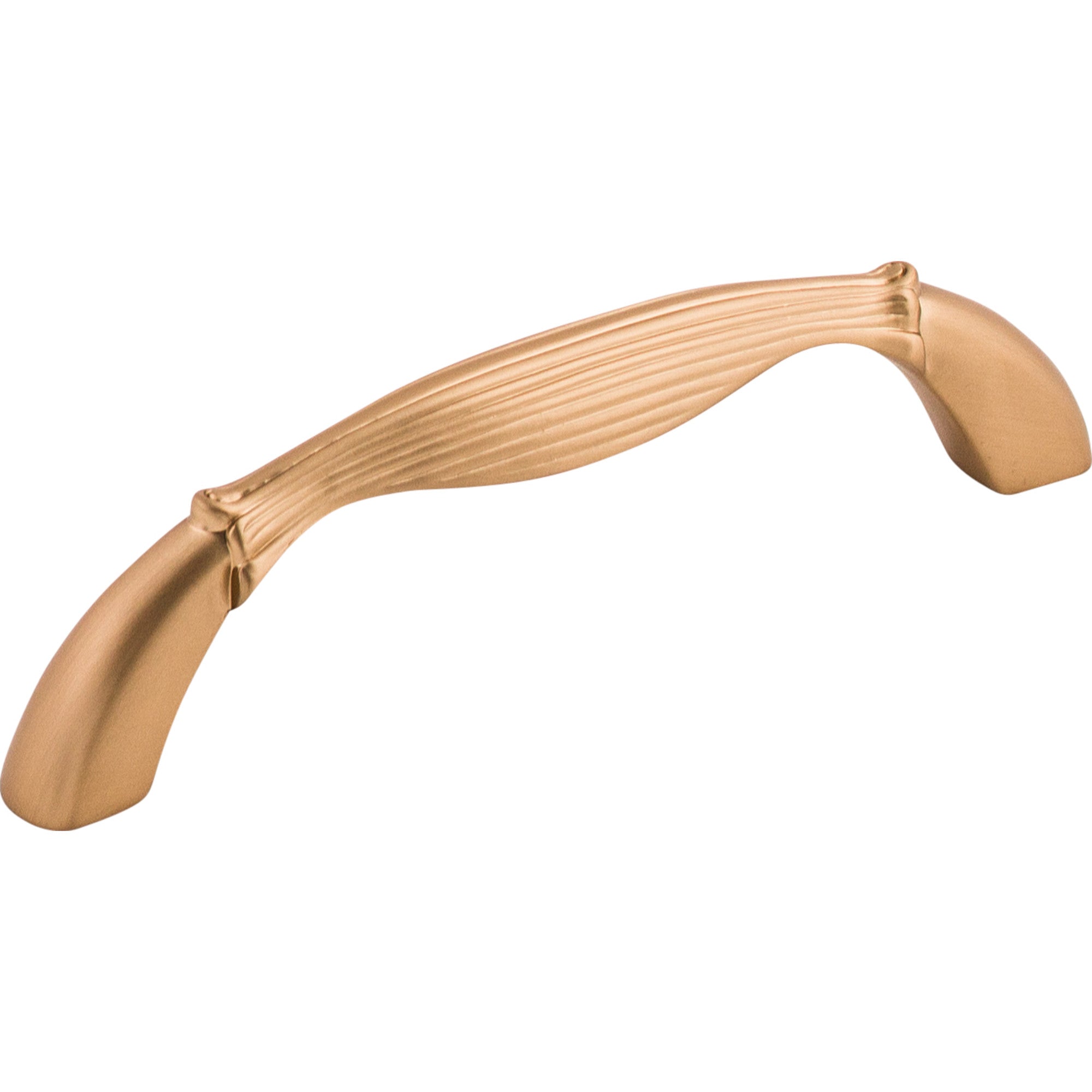 Straight 3 3/4" Center to Center Bar Pull - Brushed Bronze
