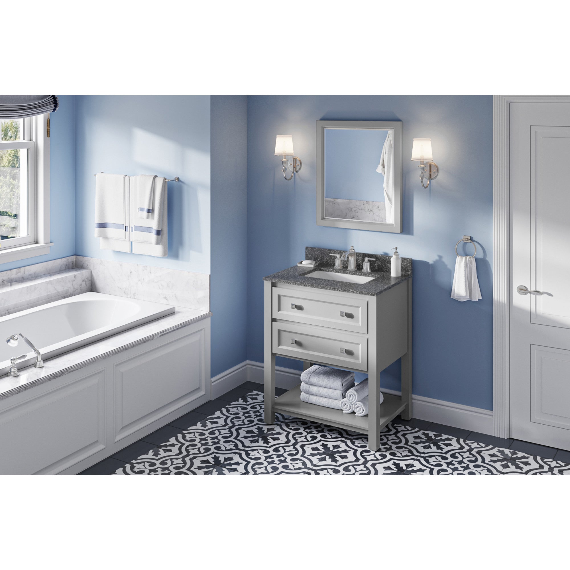 30" Adler Vanity – Grey