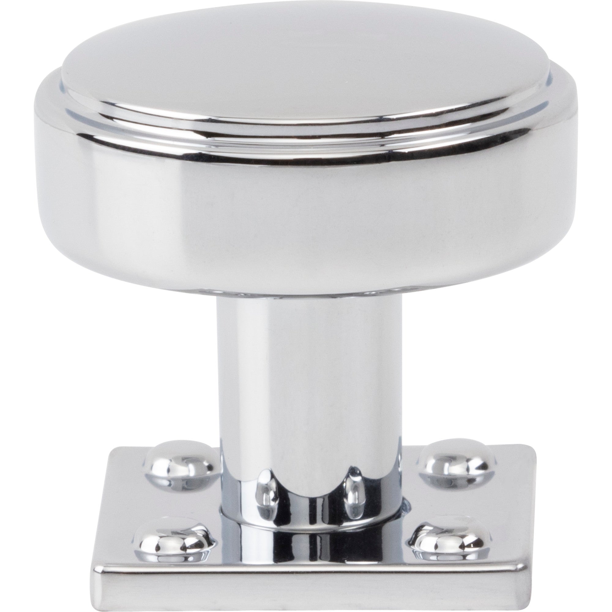 Benning Round Knob - Polished Chrome