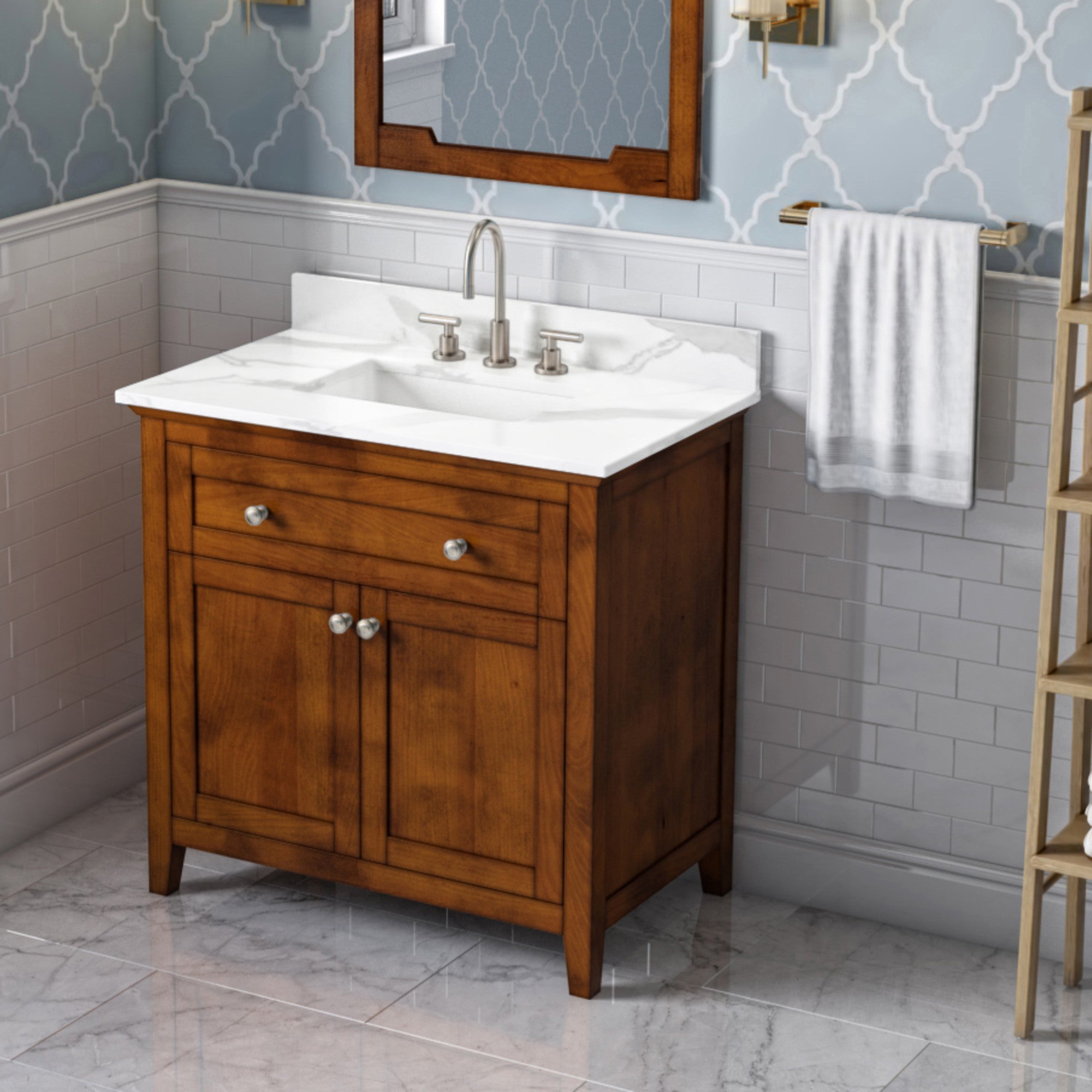 36" Chatham Vanity – Chocolate