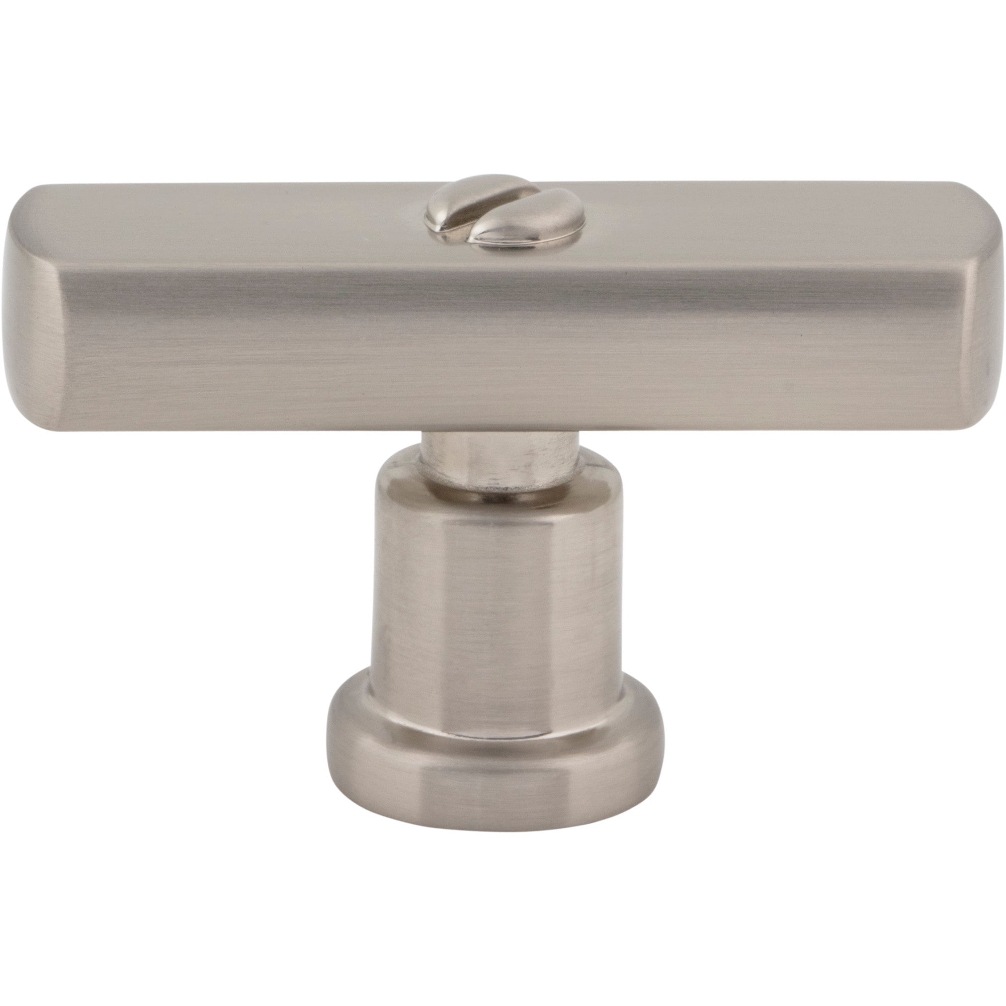 Everitt Bar Knob - Brushed Nickel
