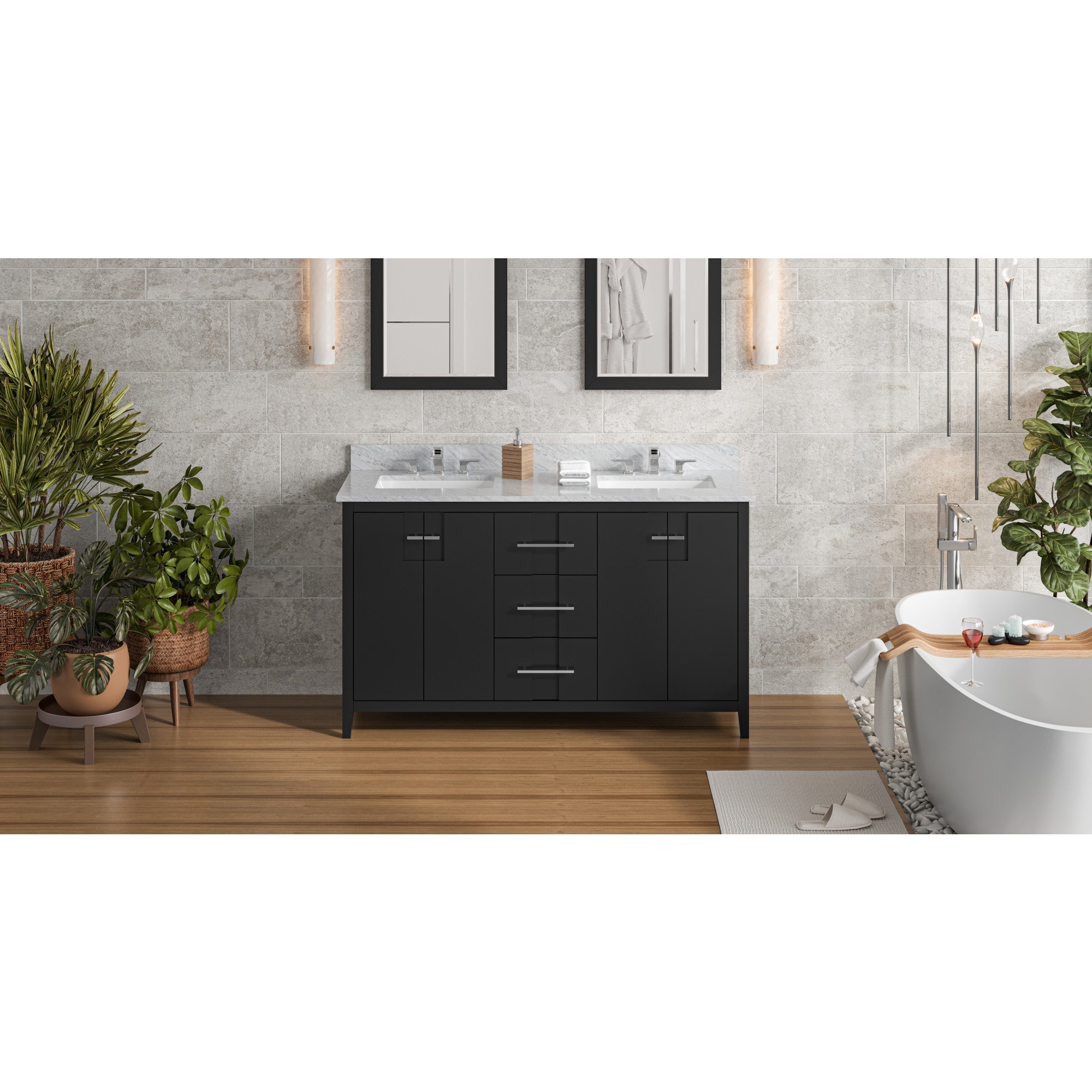 60" Katara Vanity – Double Bowl