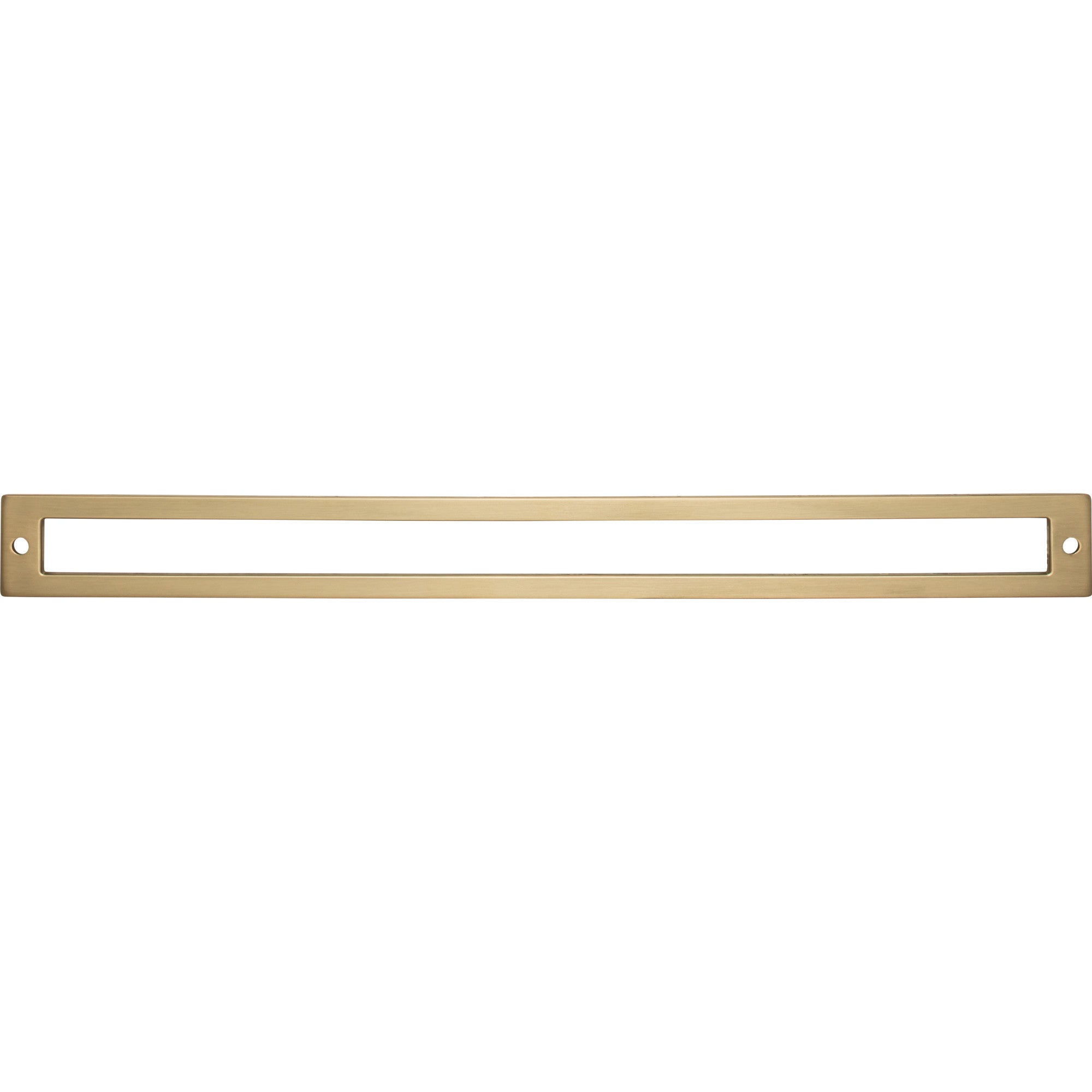 Hollin 12" Center to Center Pull Backplate - Honey Bronze