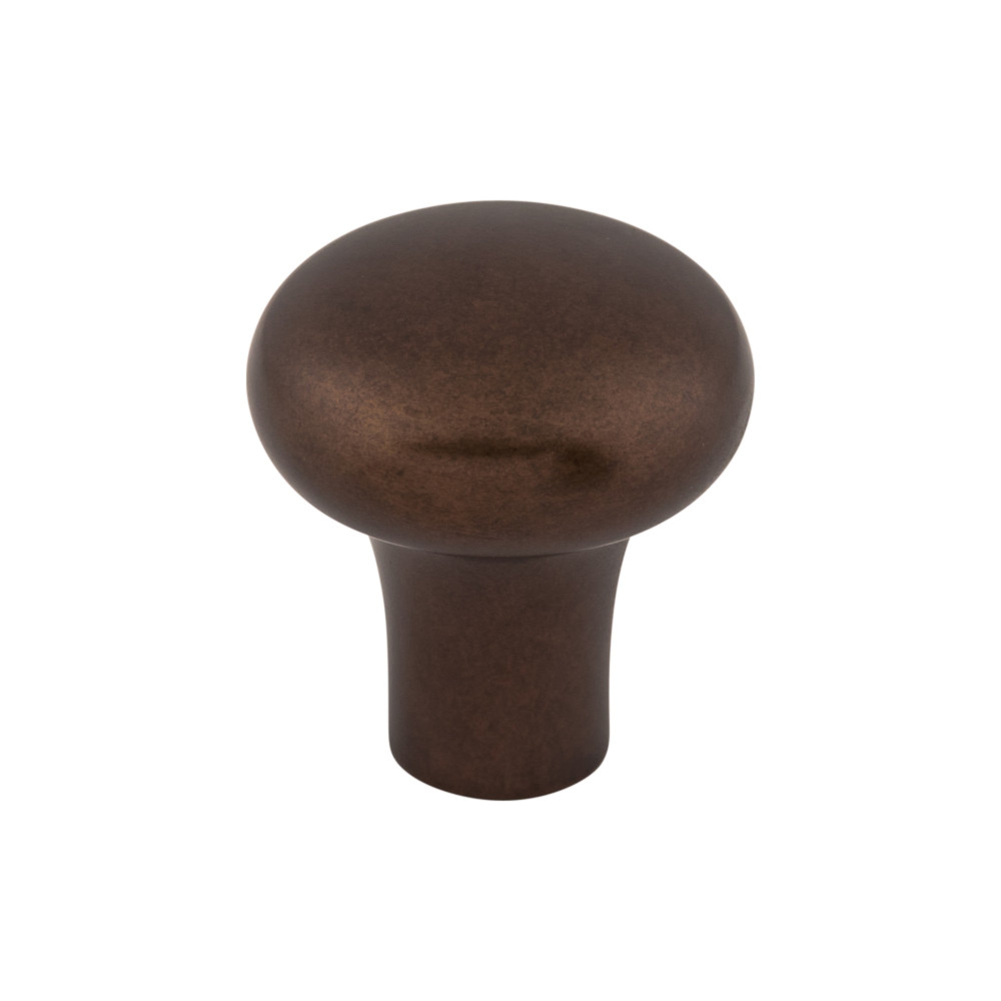 Aspen Round 1 1/8" Diameter Round Knob - Mahogany Bronze