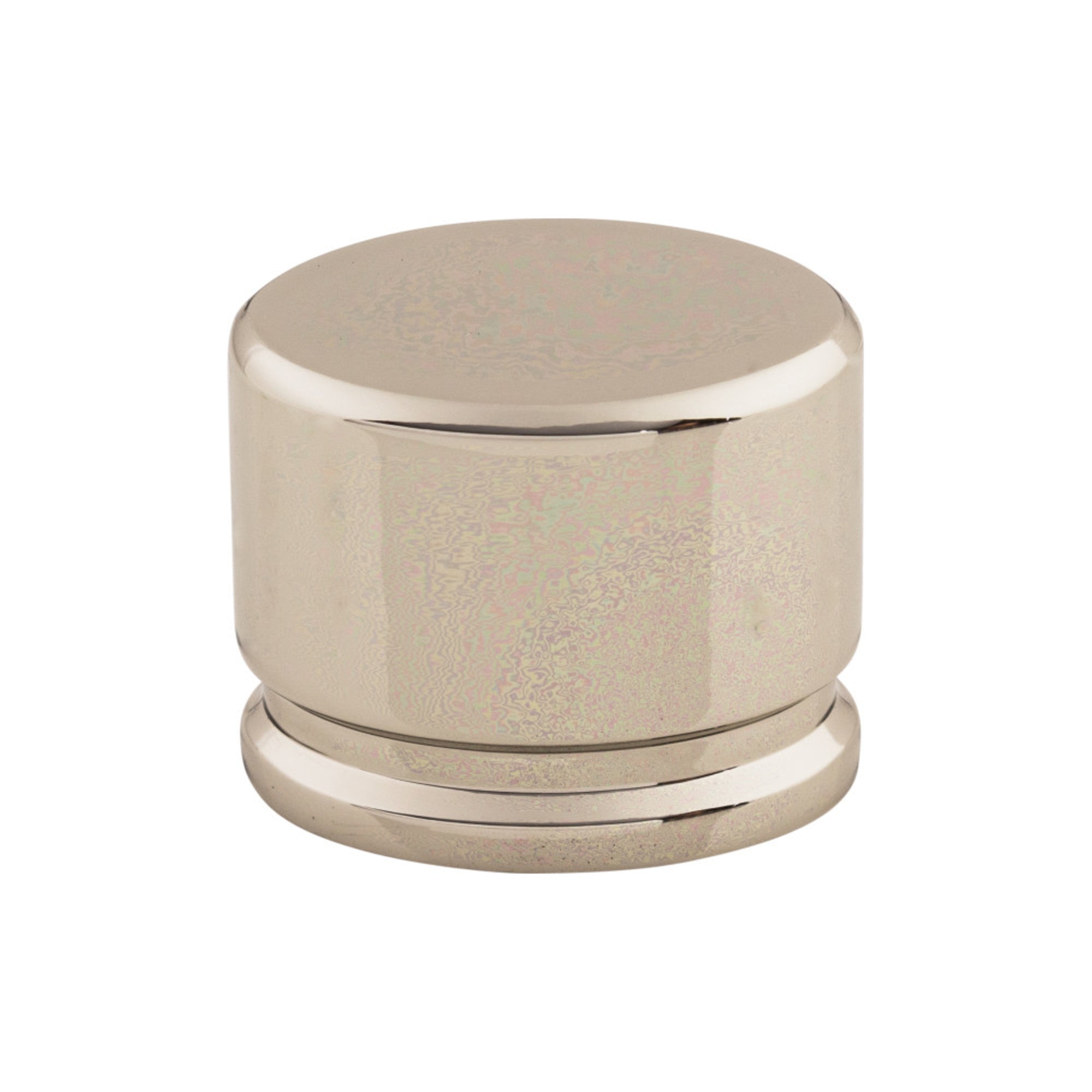 Oval 1 3/8" Length Oval Knob - Polished Nickel