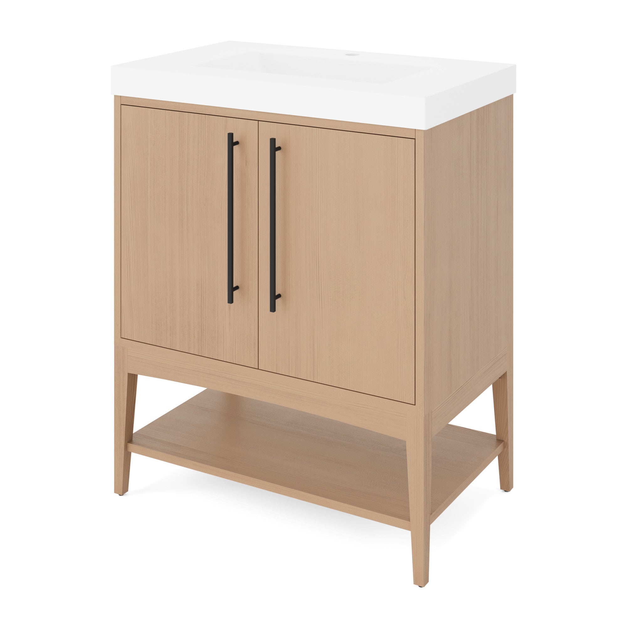 30" Tempest Vanity – Natural Oak