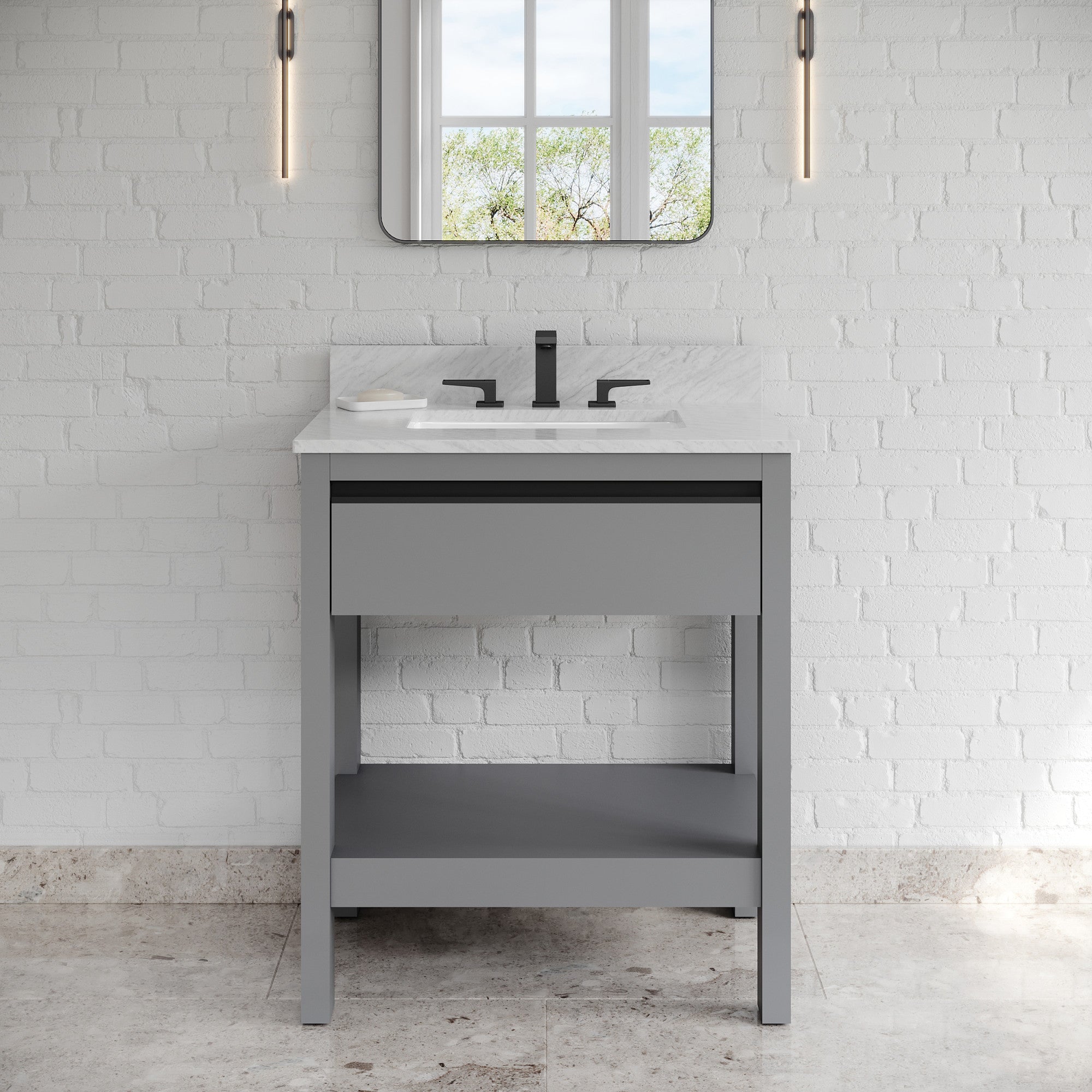 30" Jubilee Vanity – Grey