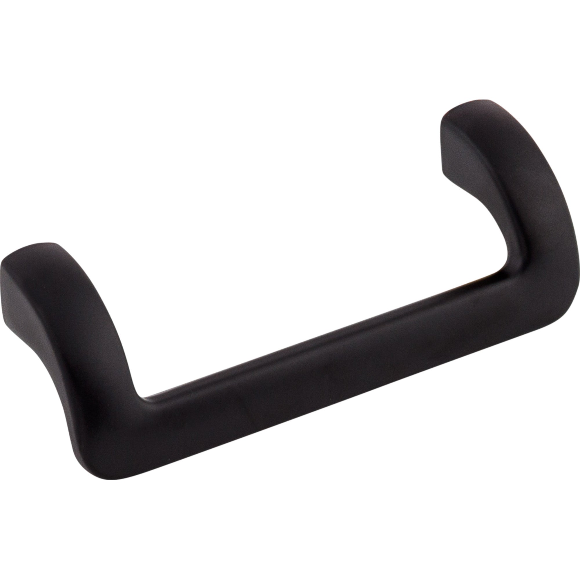 Kentfield 3 3/4" Center to Center Drop Handle - Flat Black