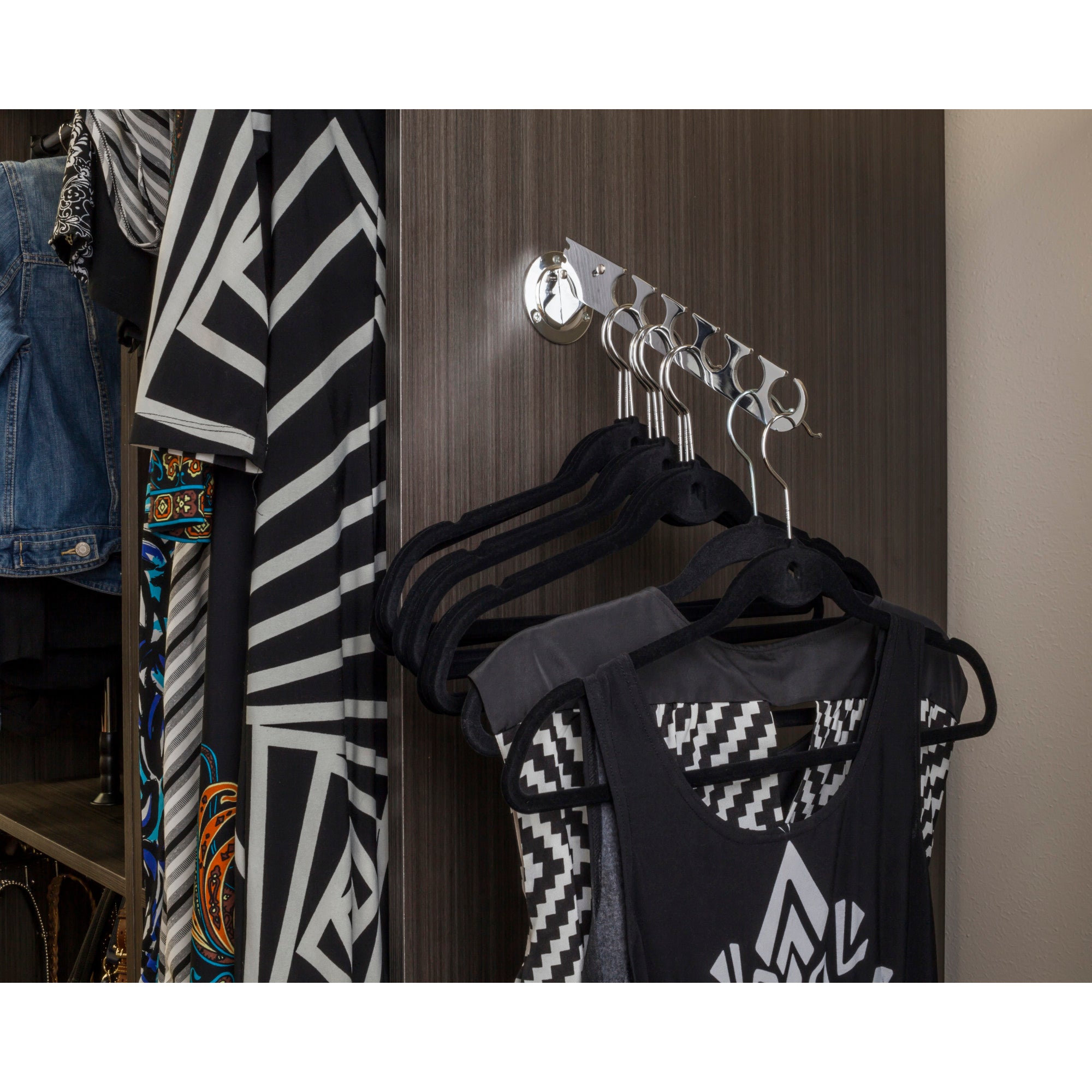 Satin Nickel Laundry Valet
