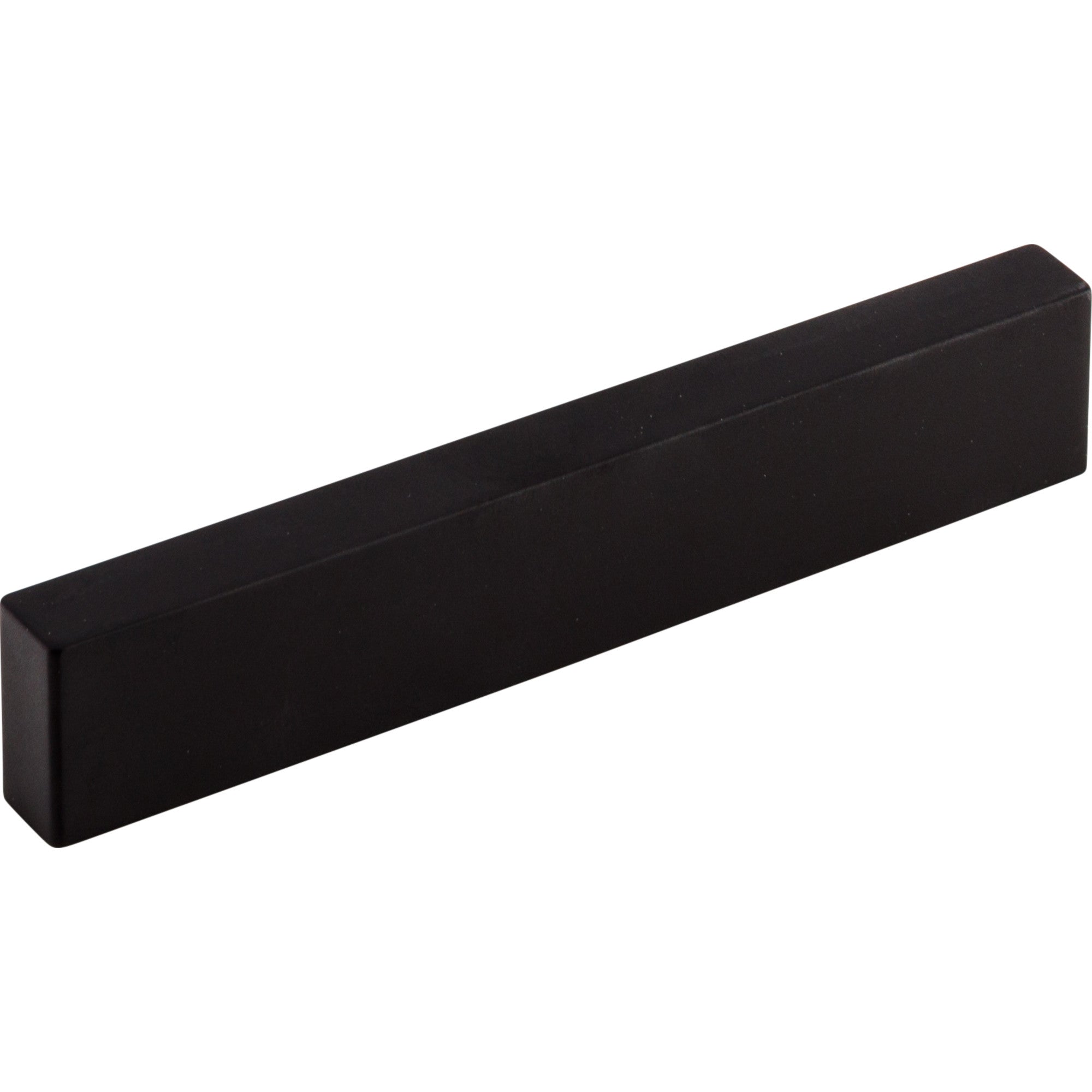 Modern Metro 5" Center to Center Finger Pull - Flat Black