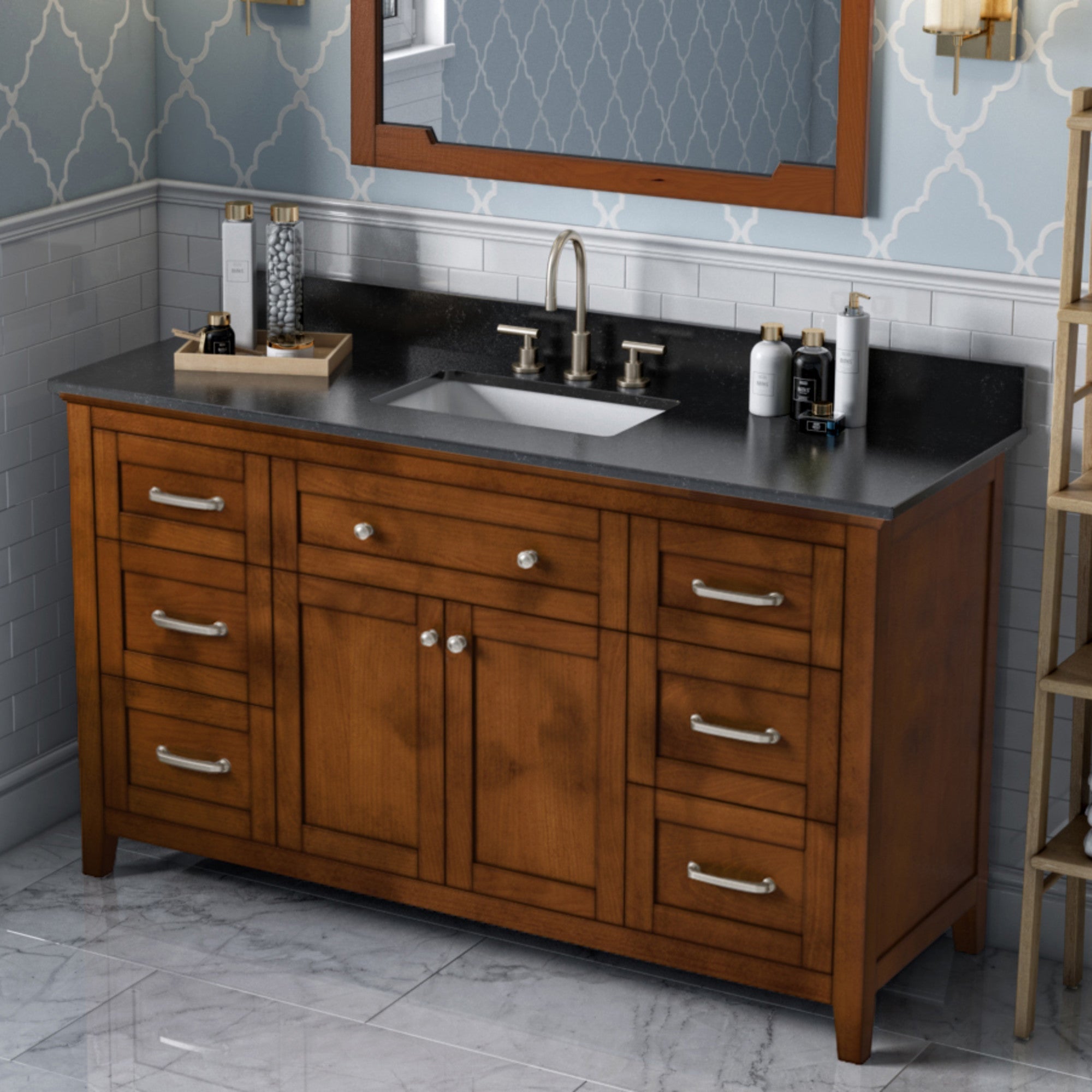 60" Chatham Vanity – Chocolate