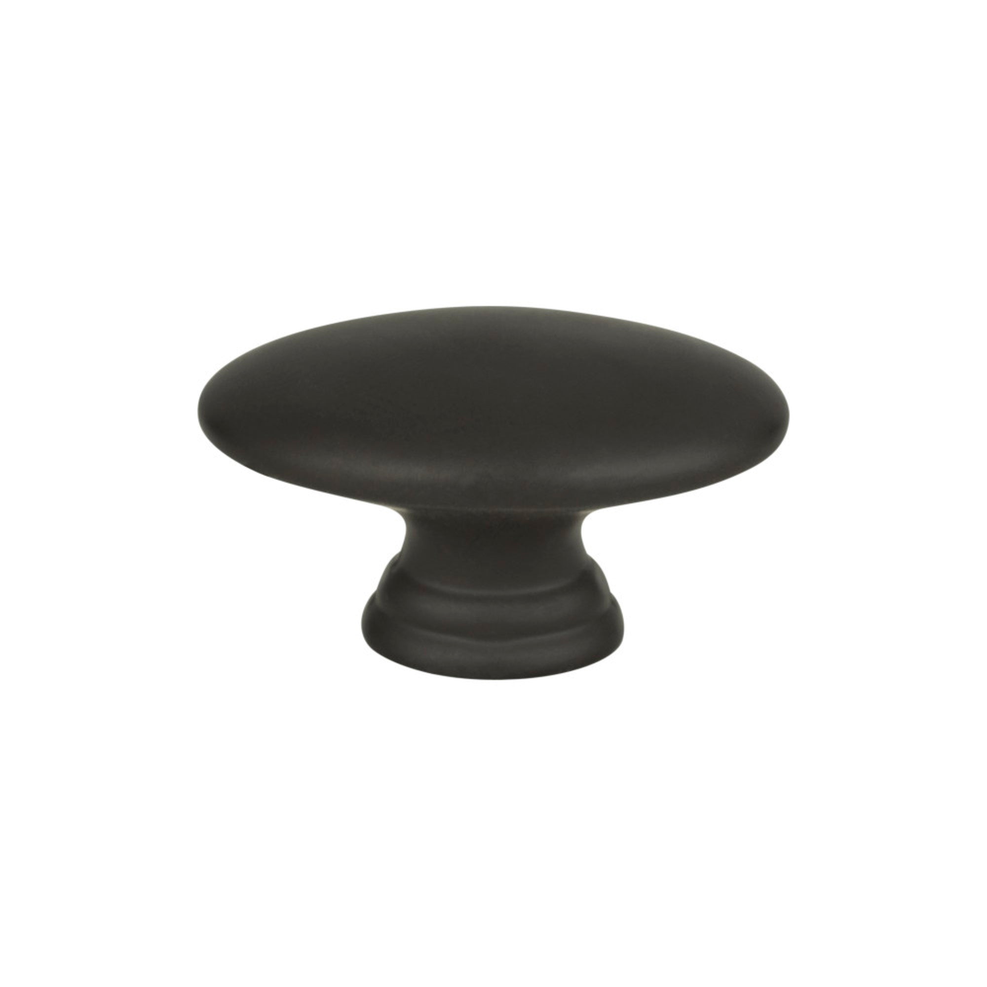 Egg Oval Knob - Aged Bronze