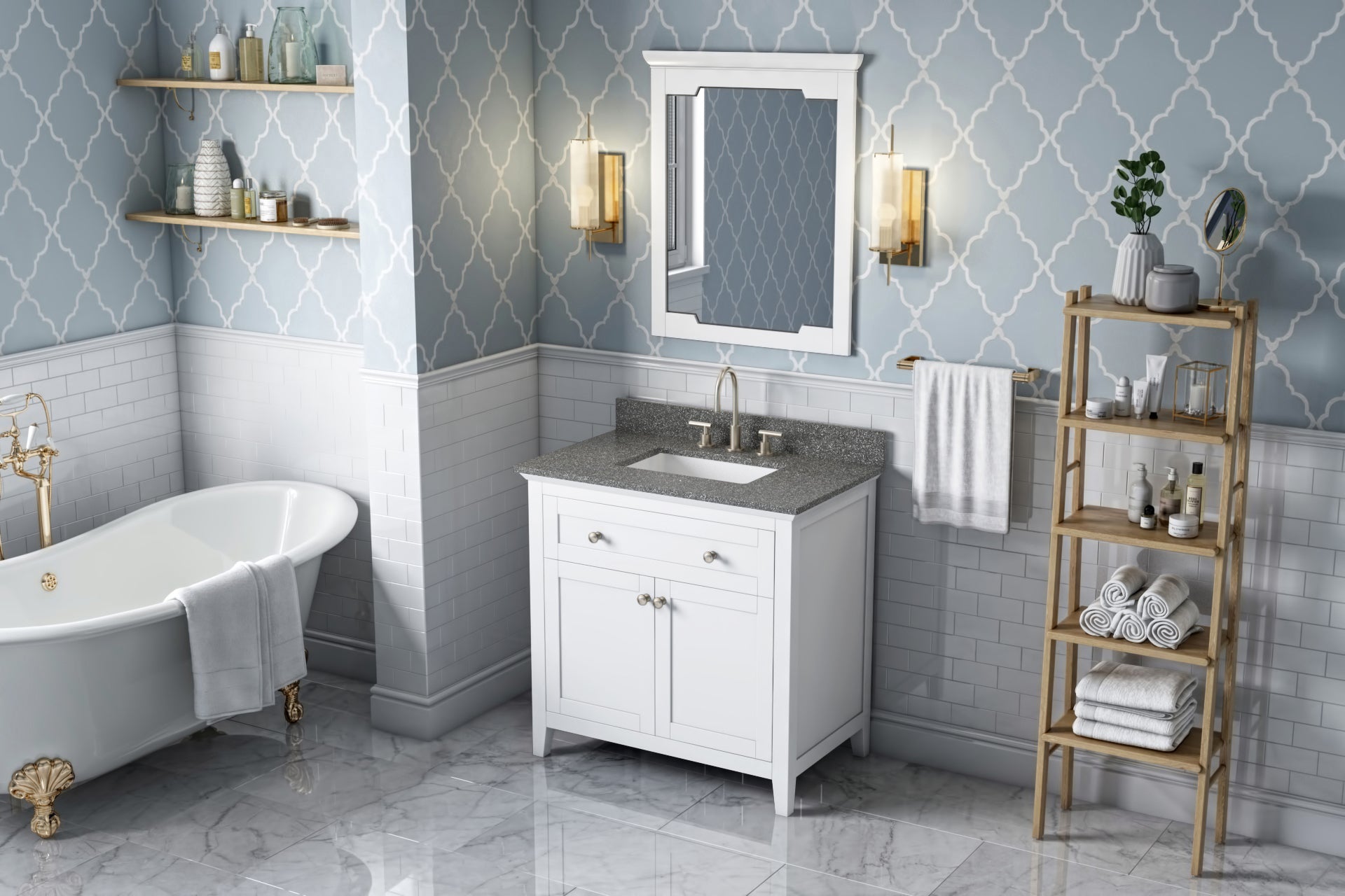 36" Chatham Vanity – White