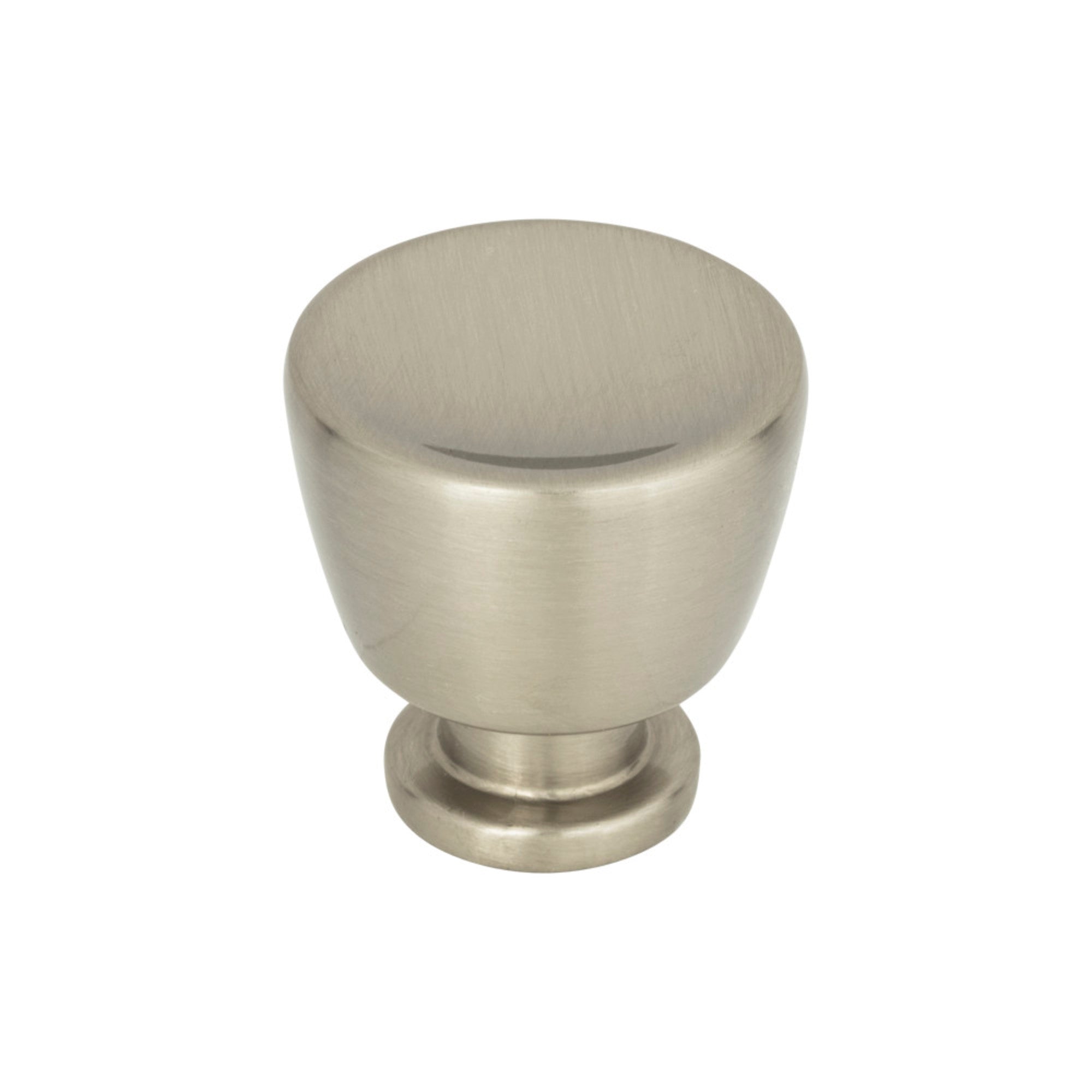 Tiki Hut Round Knob - Brushed Nickel