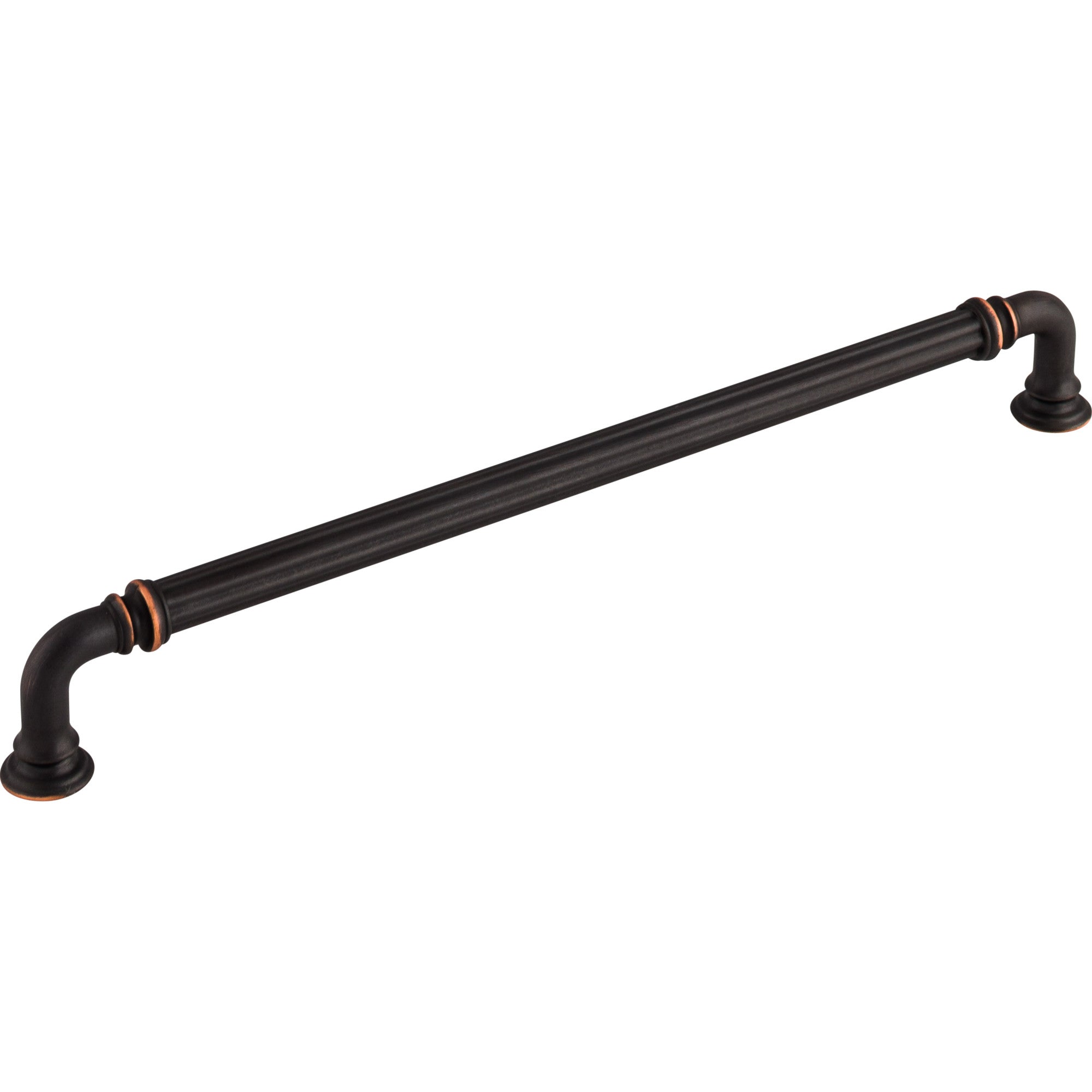 Reeded 9" Center to Center Bar Pull - Umbrio