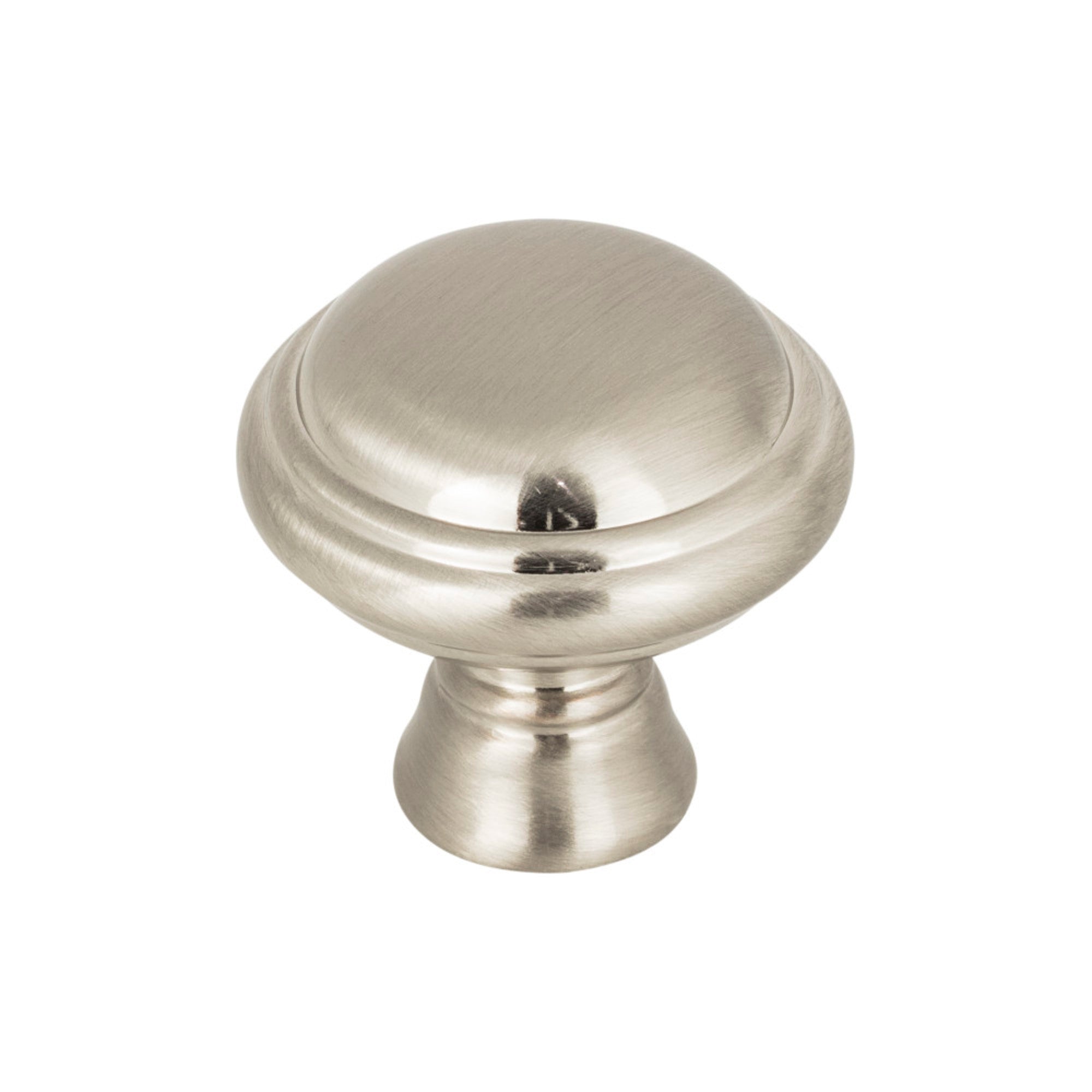 Henderson 1-1/4" Diameter Mushroom Knob - Brushed Satin Nickel