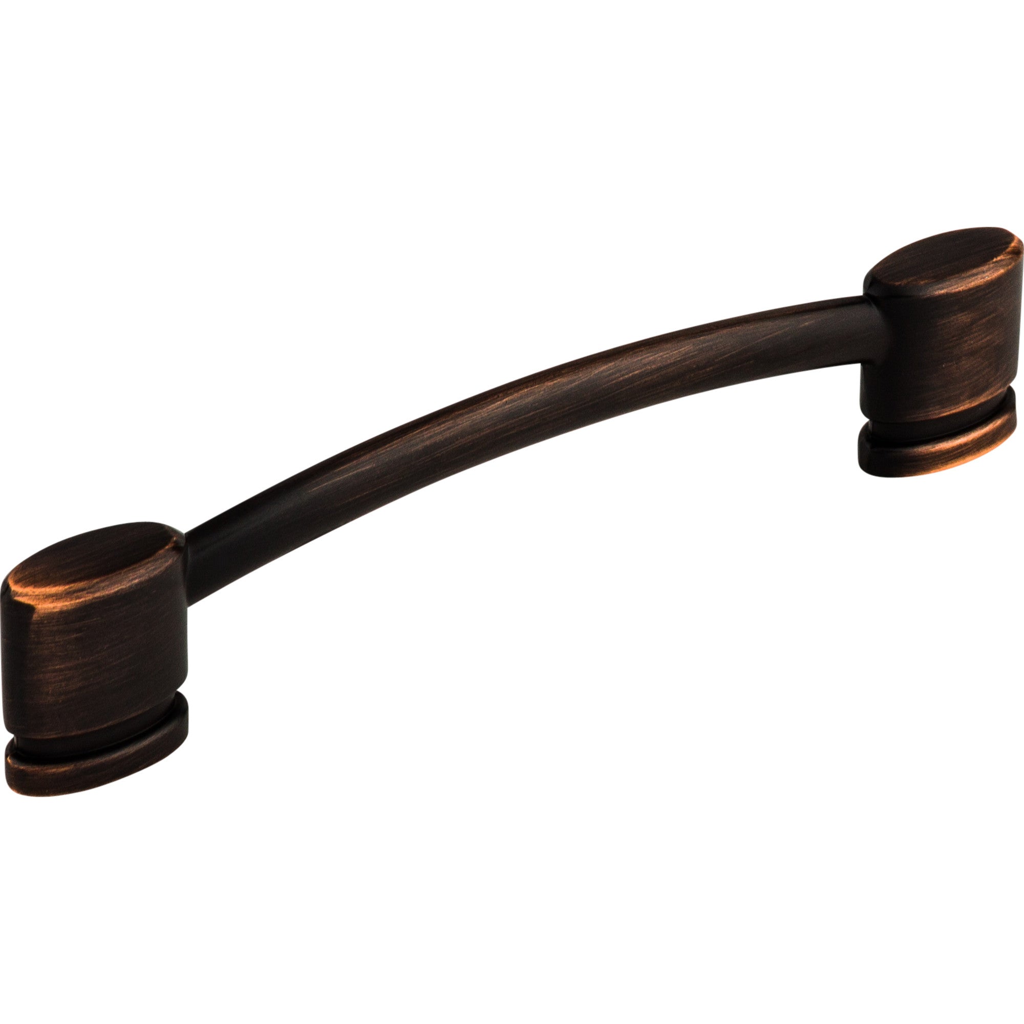 Oval Thin 5" Center to Center Bar Pull - Tuscan Bronze