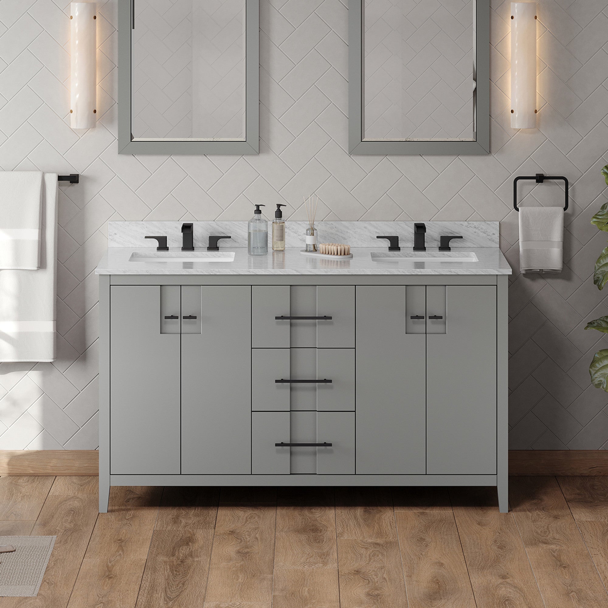 60" Katara Vanity – Double Bowl