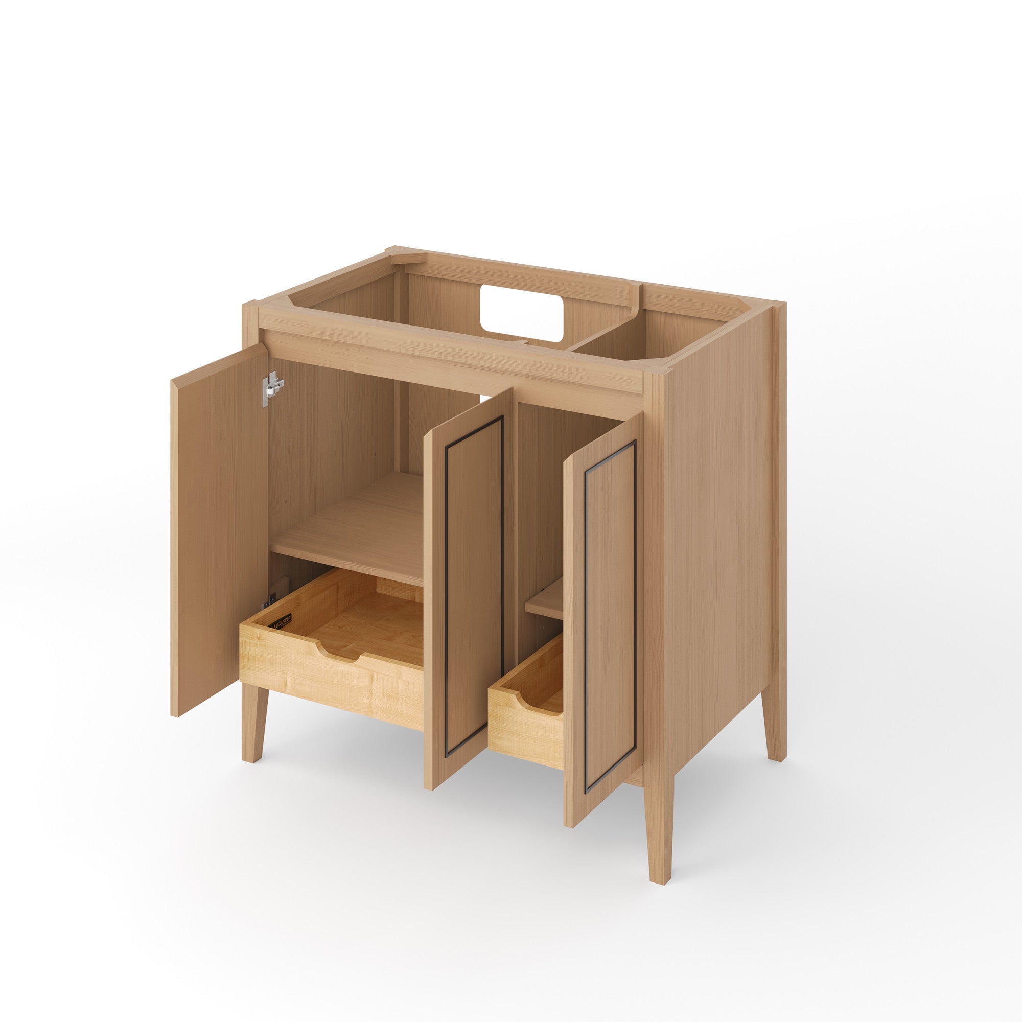 36" Percival Vanity – Dark Walnut