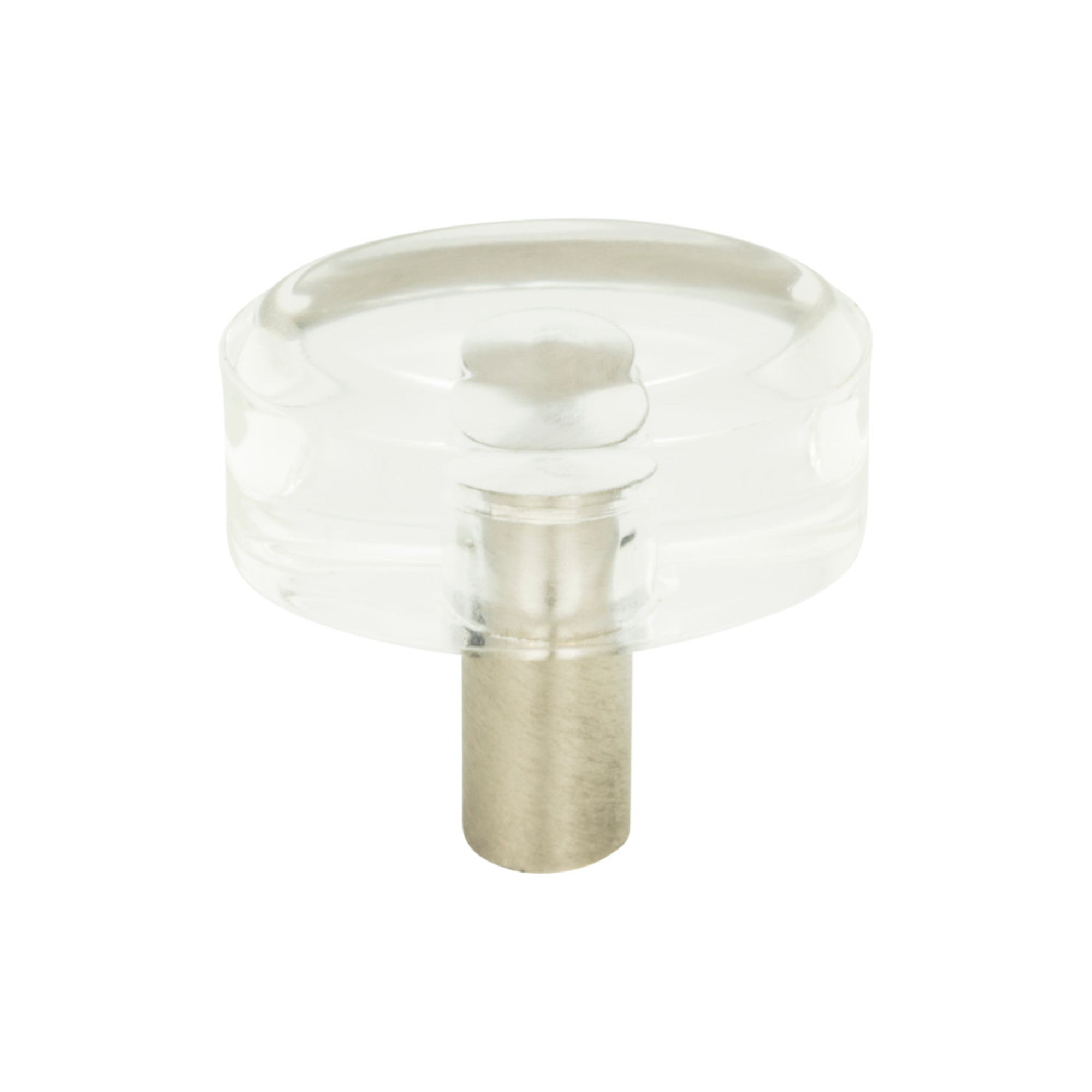 Optimism Oval Knob - Brushed Nickel