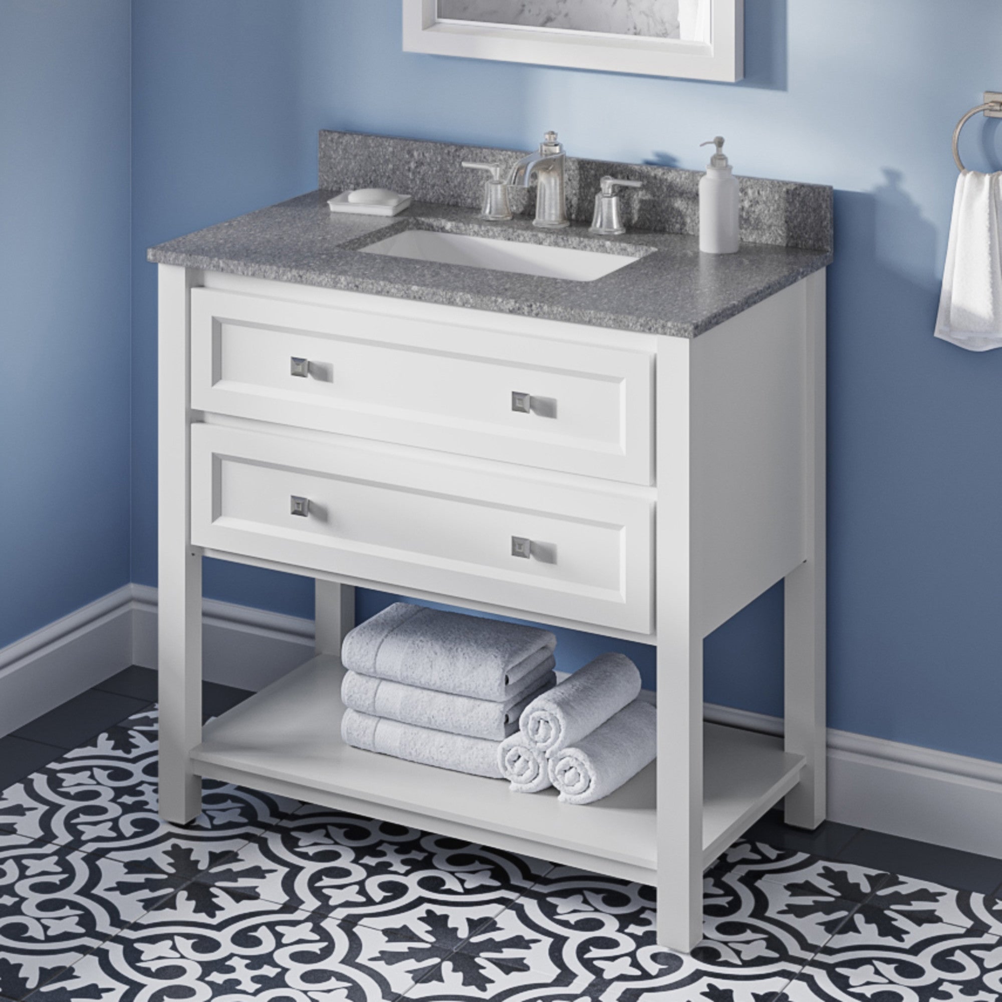 36" Adler Vanity – White