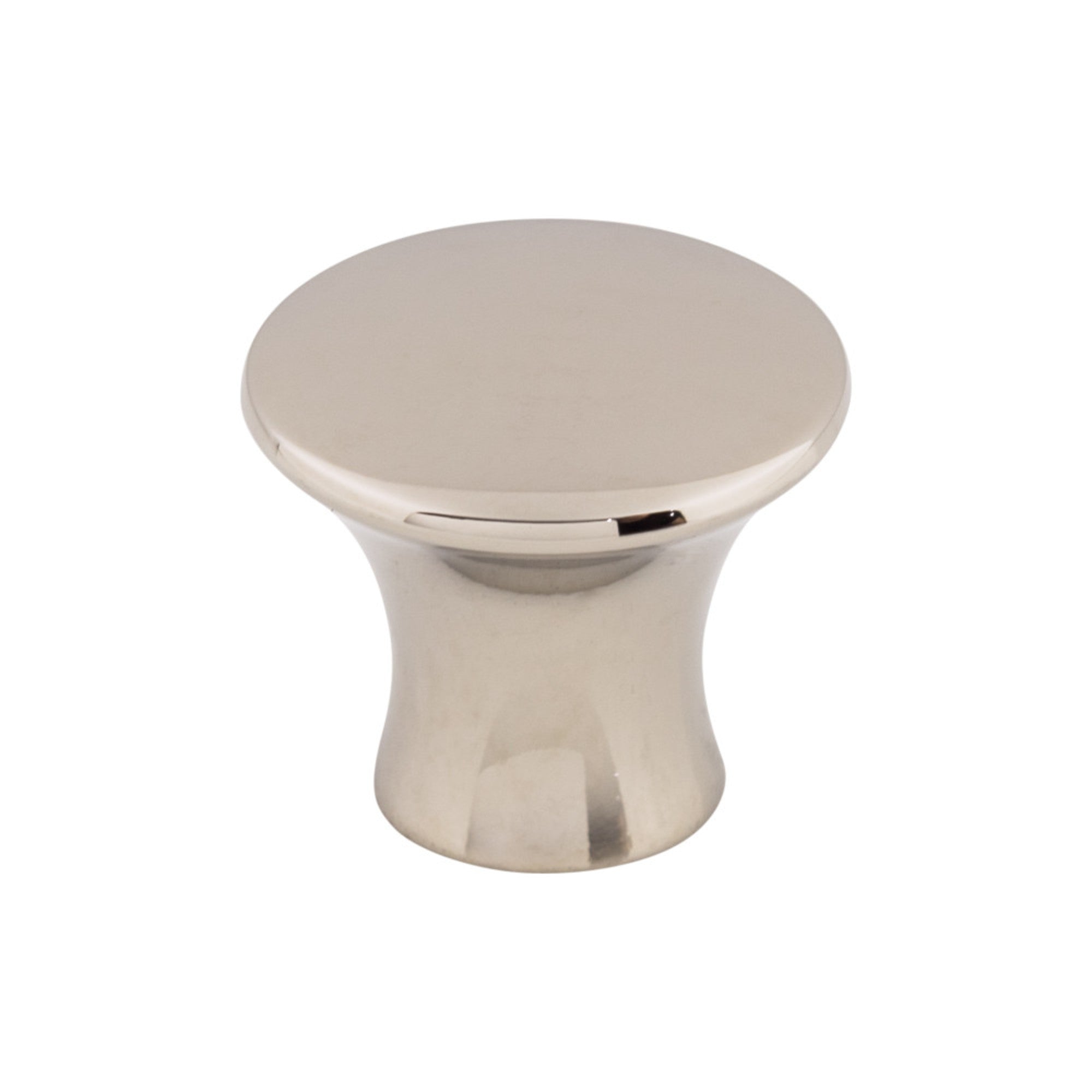Oculus Round Knob - Polished Nickel