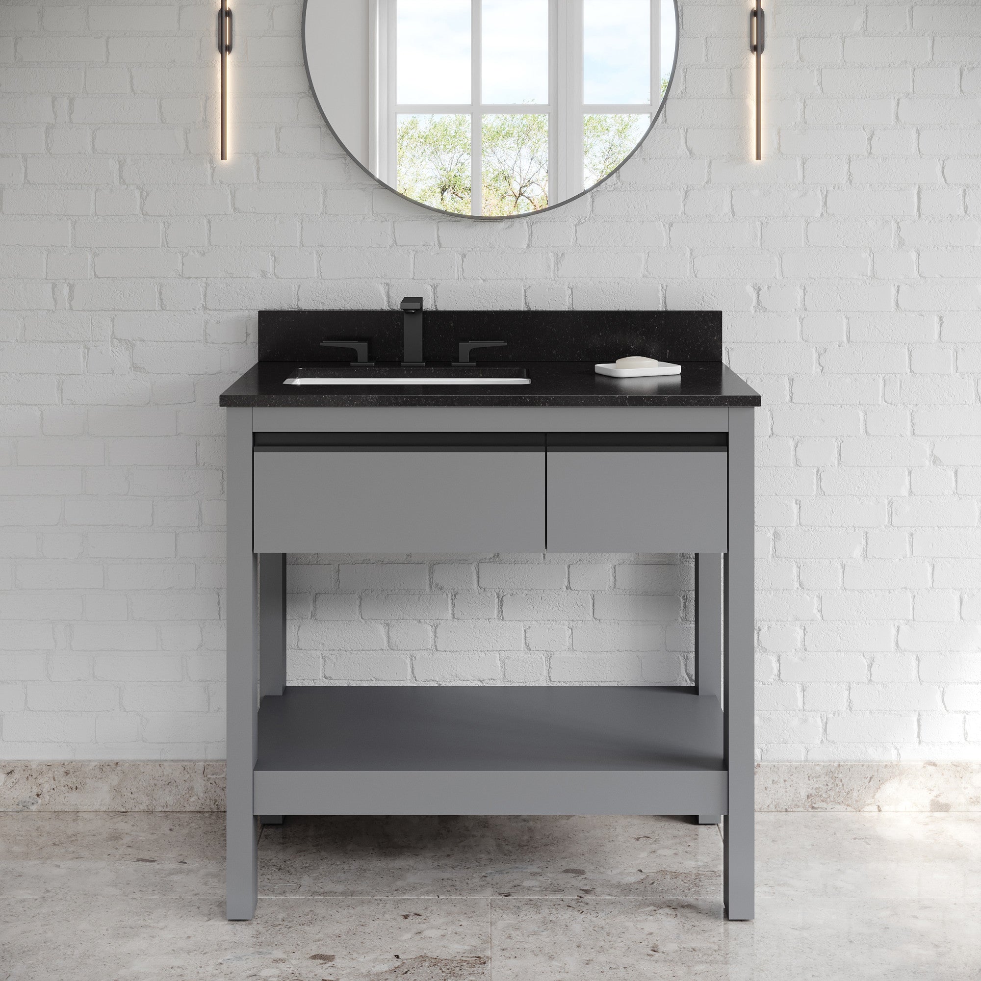 36" Jubilee Vanity – Grey