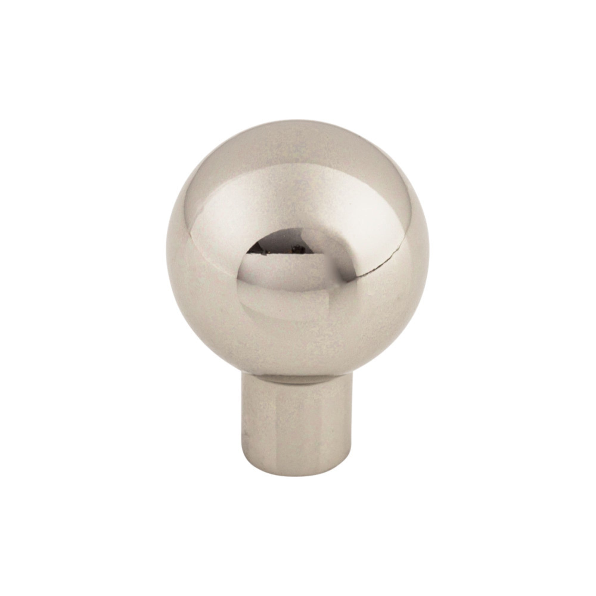 Brookline Round Knob - Polished Nickel